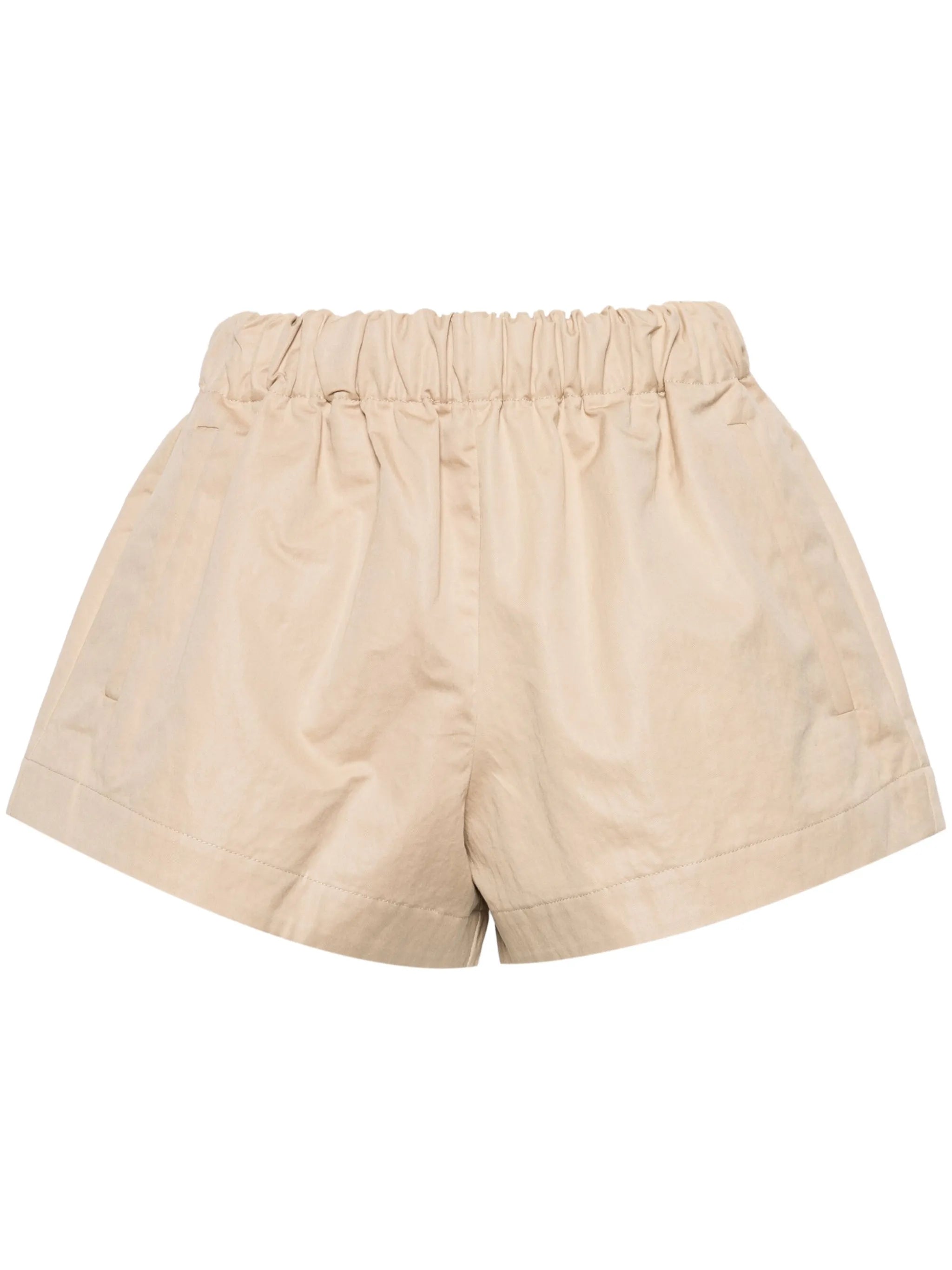 Drill gabardine shorts