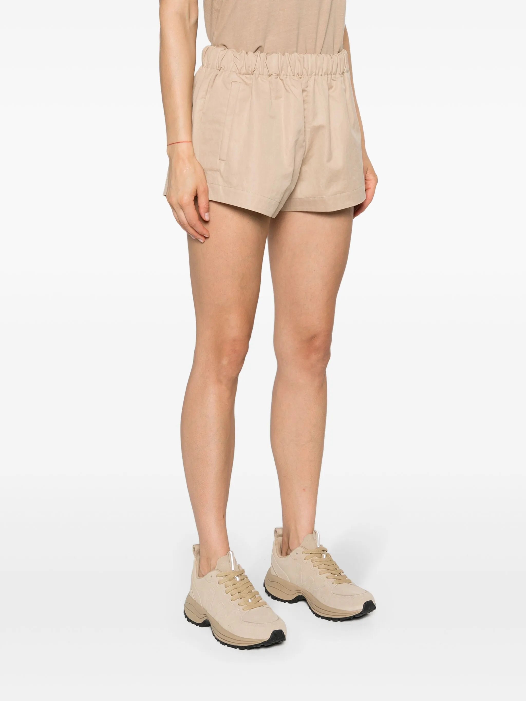 Drill gabardine shorts