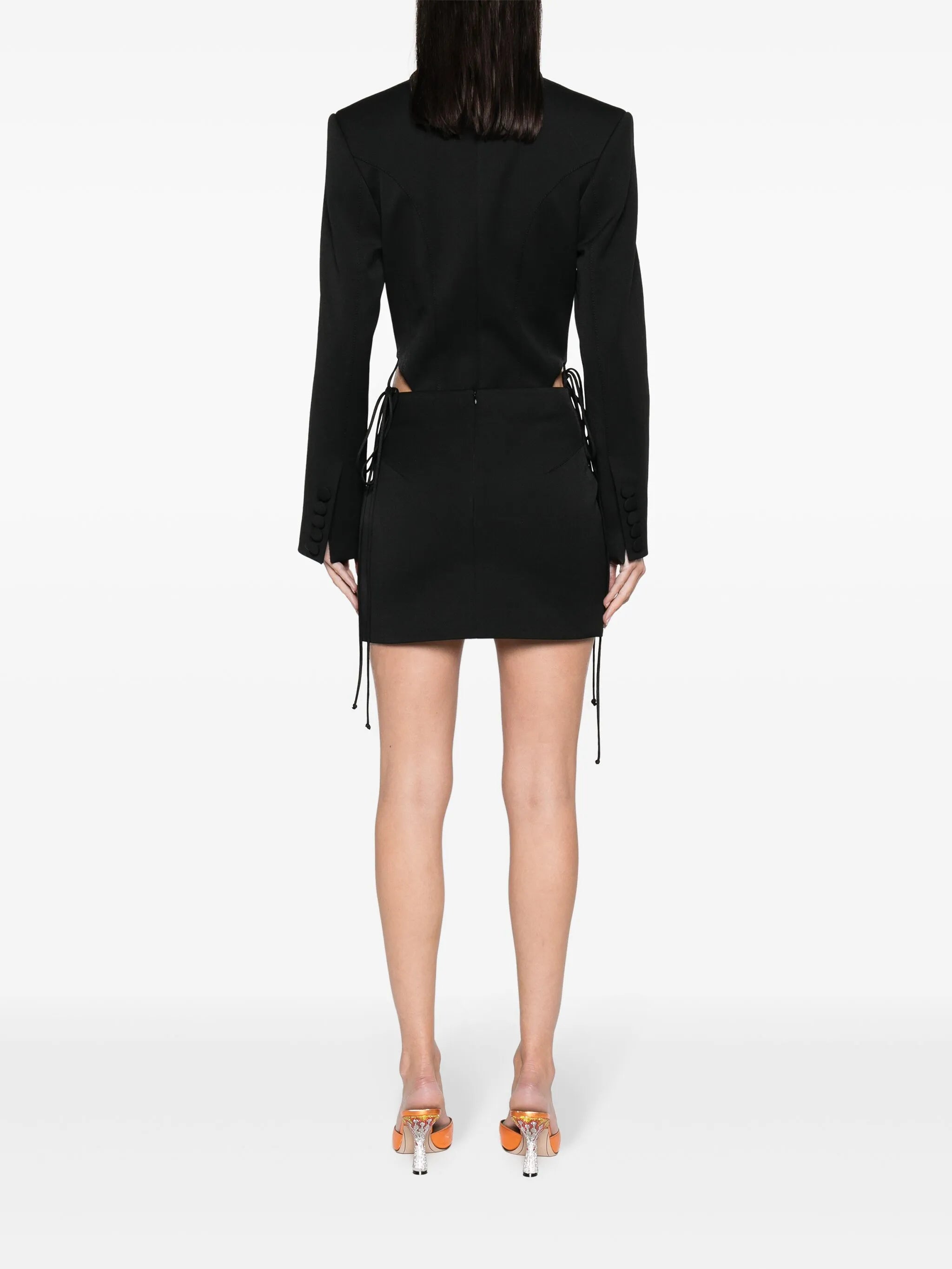 cut-out blazer minidress