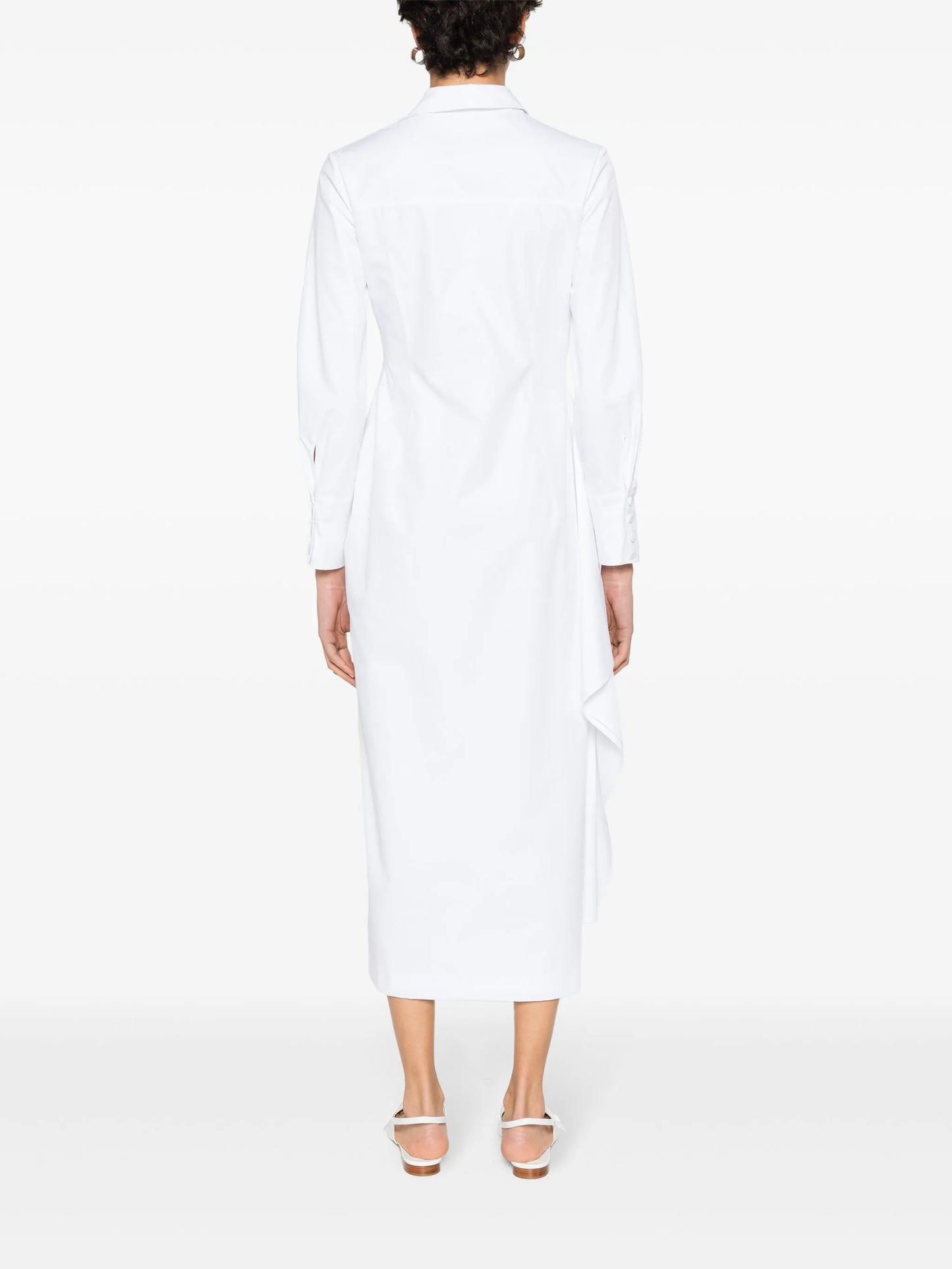 Tatiana crystal-embellished shirtdress