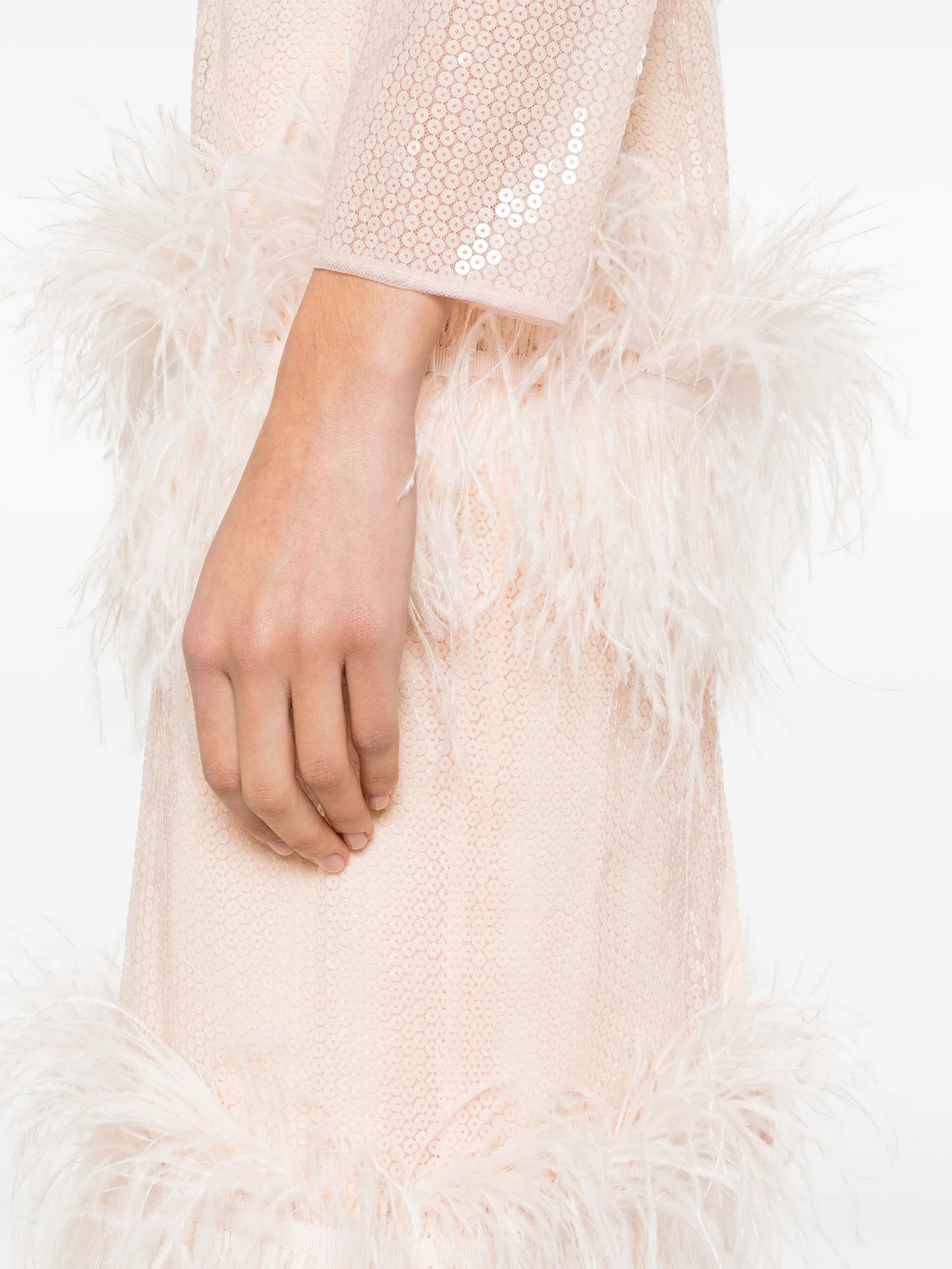 Emilia sequinned midi dress