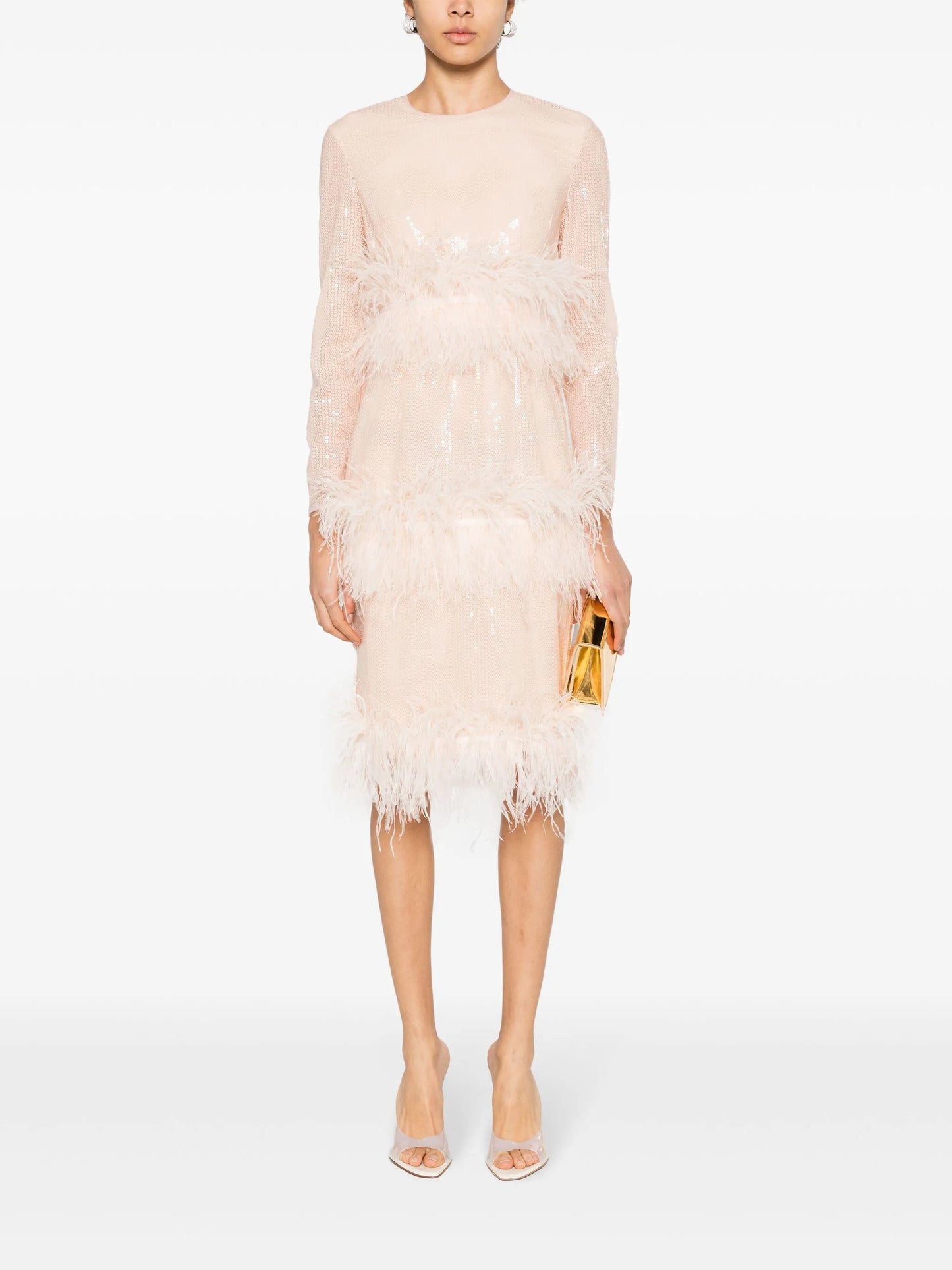 Emilia sequinned midi dress