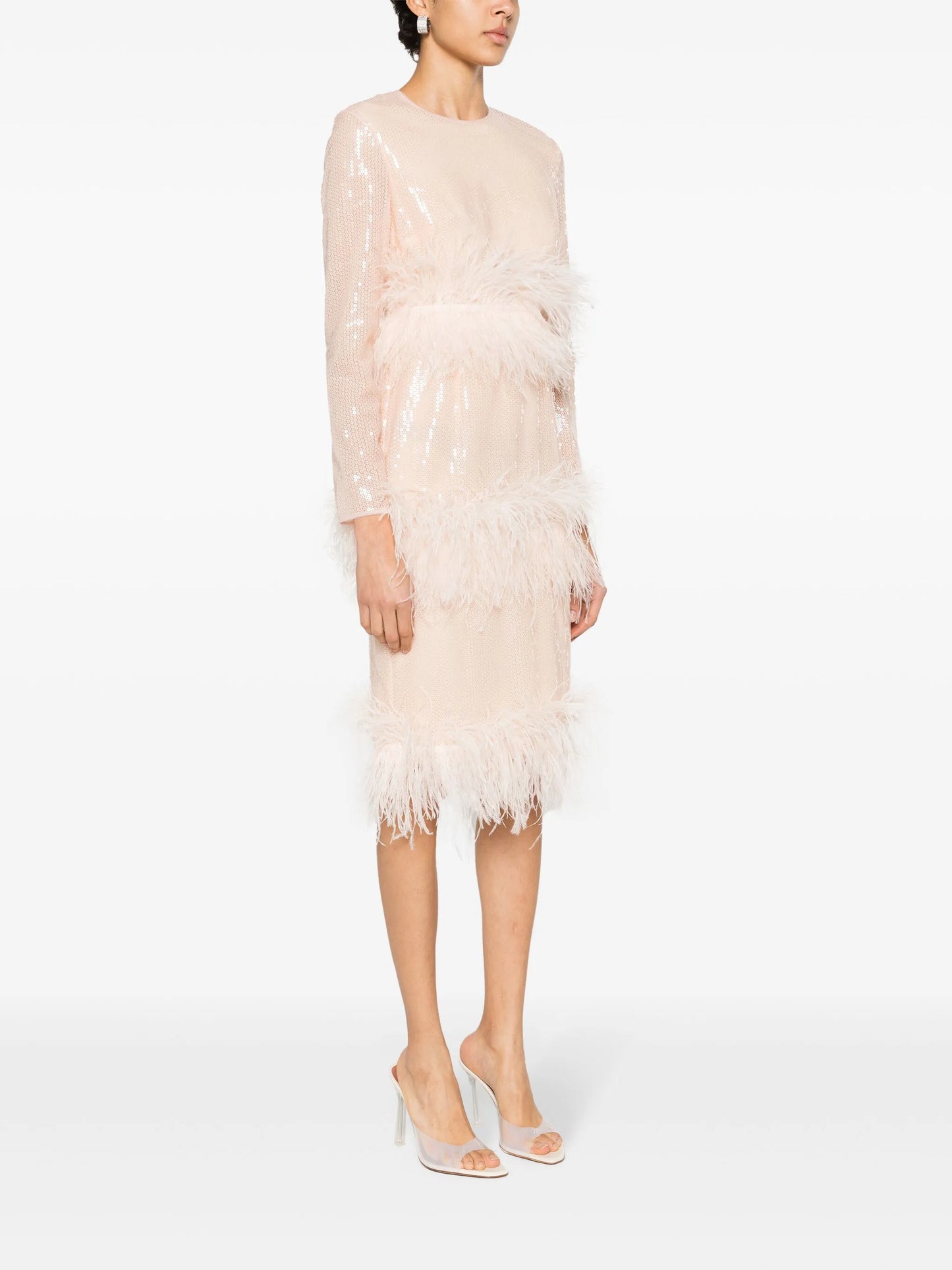 Emilia sequinned midi dress