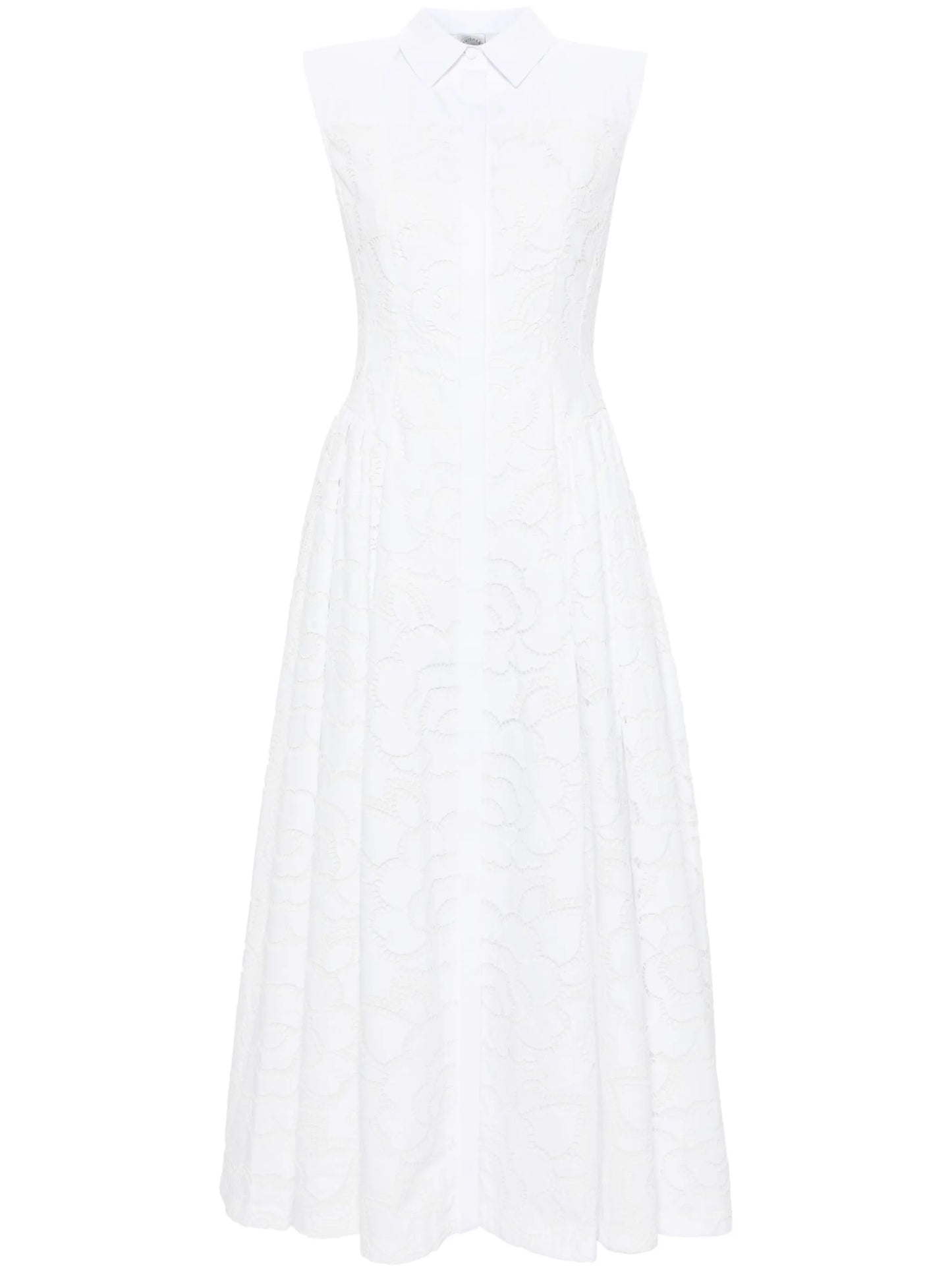 Alain broderie anglaise midi dress