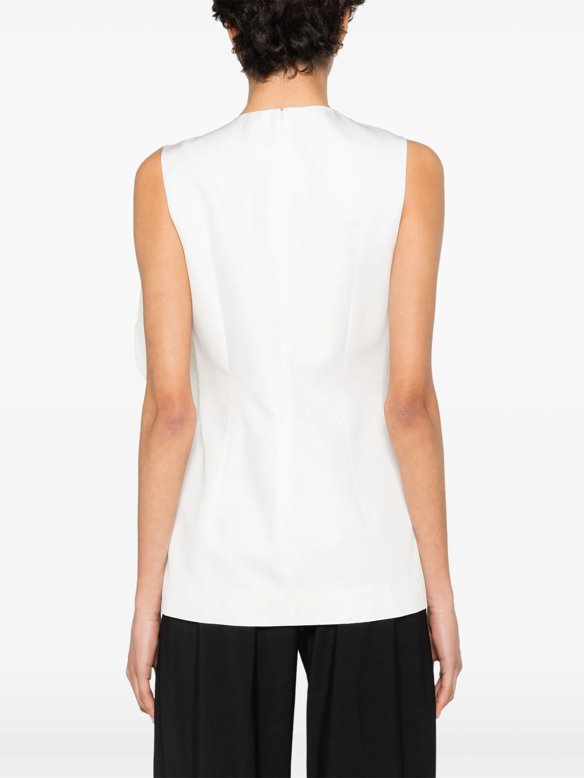Ditte floral-appliqué blouse