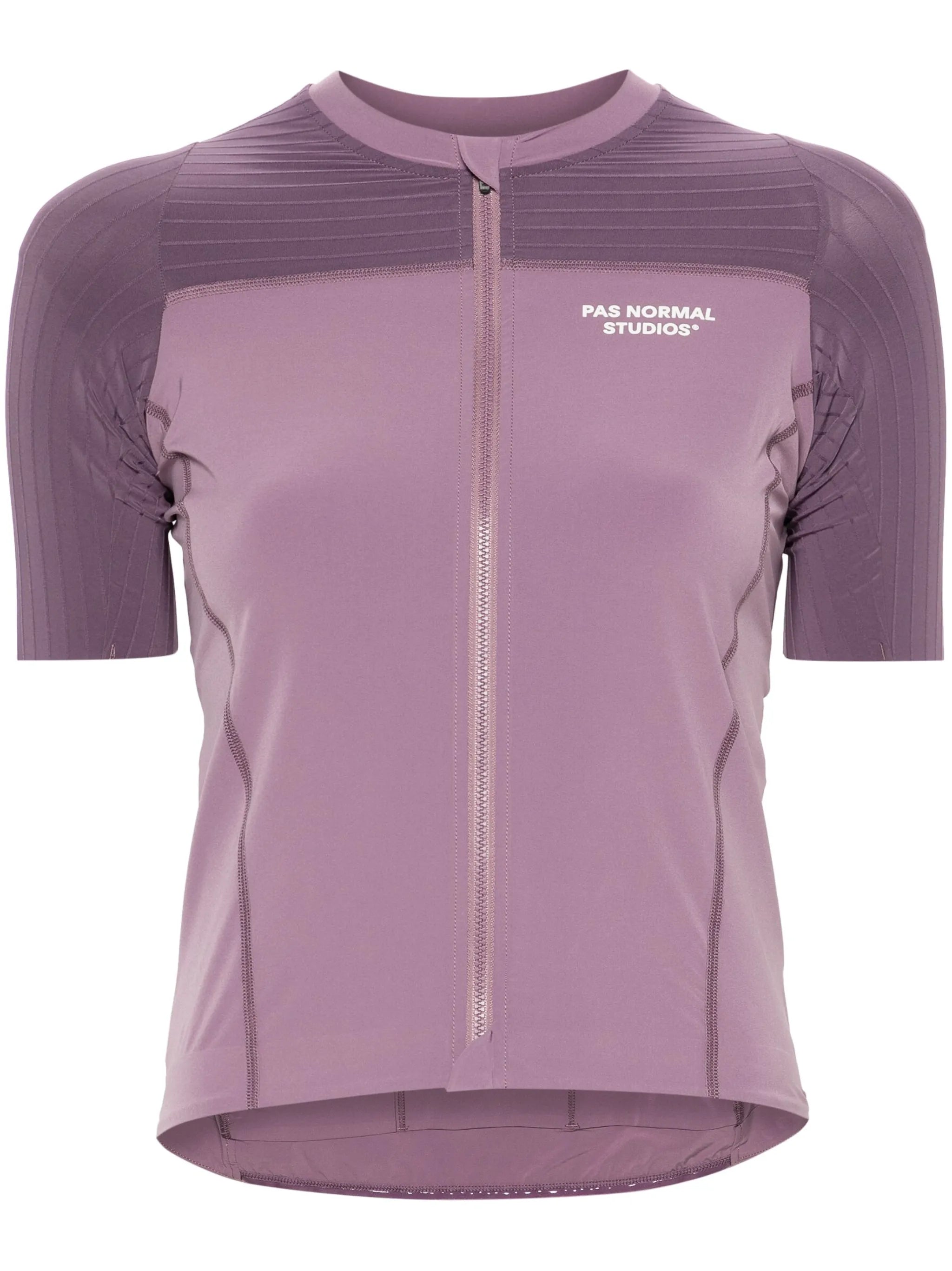logo-print lightweight cycling vest