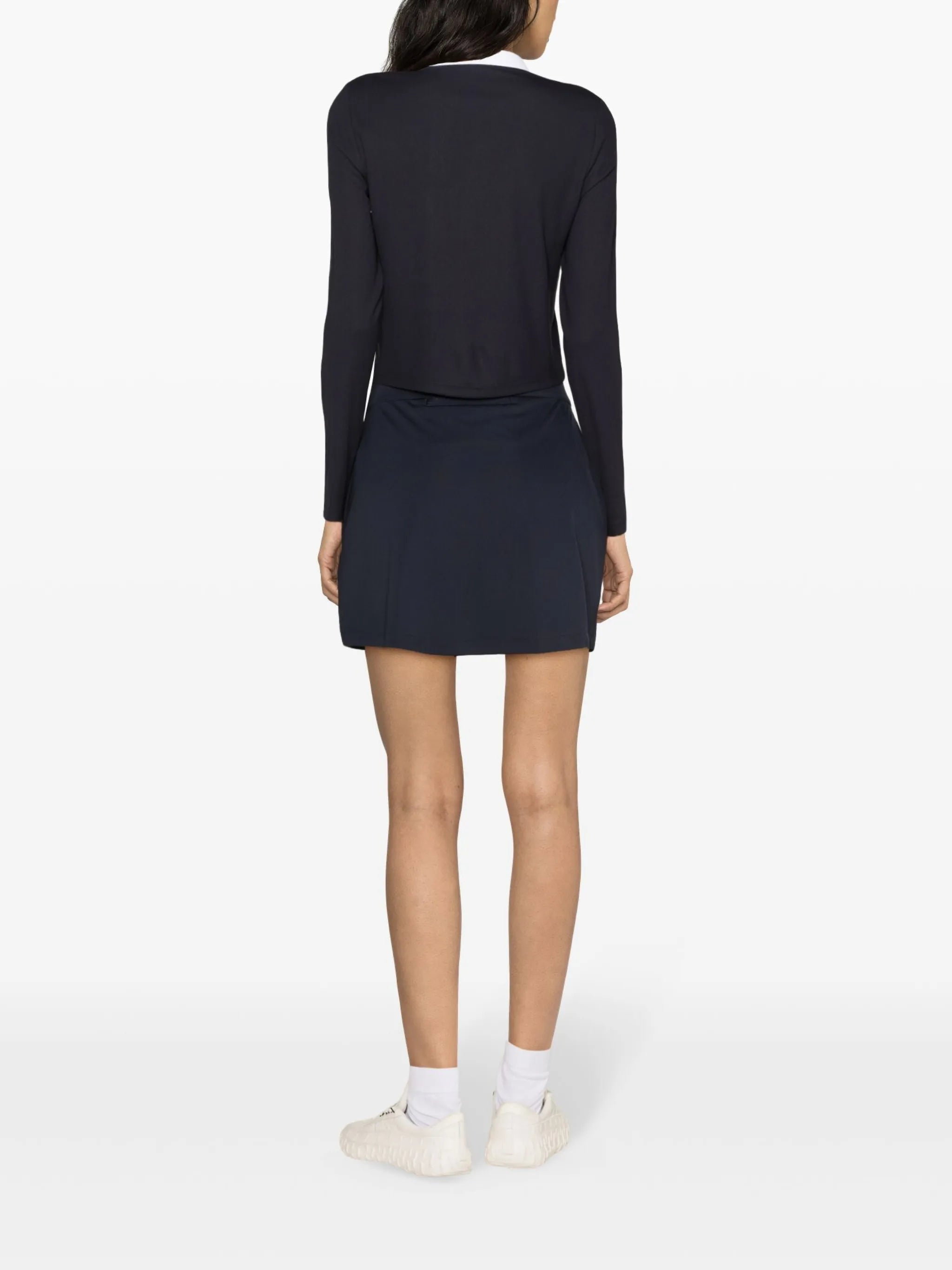 Zahara cropped polo shirt