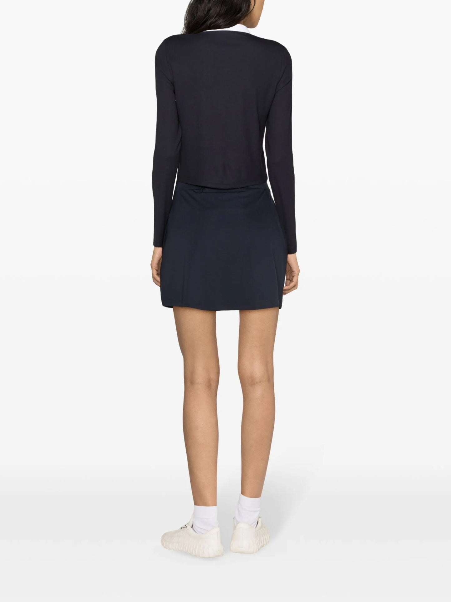 Zahara cropped polo shirt