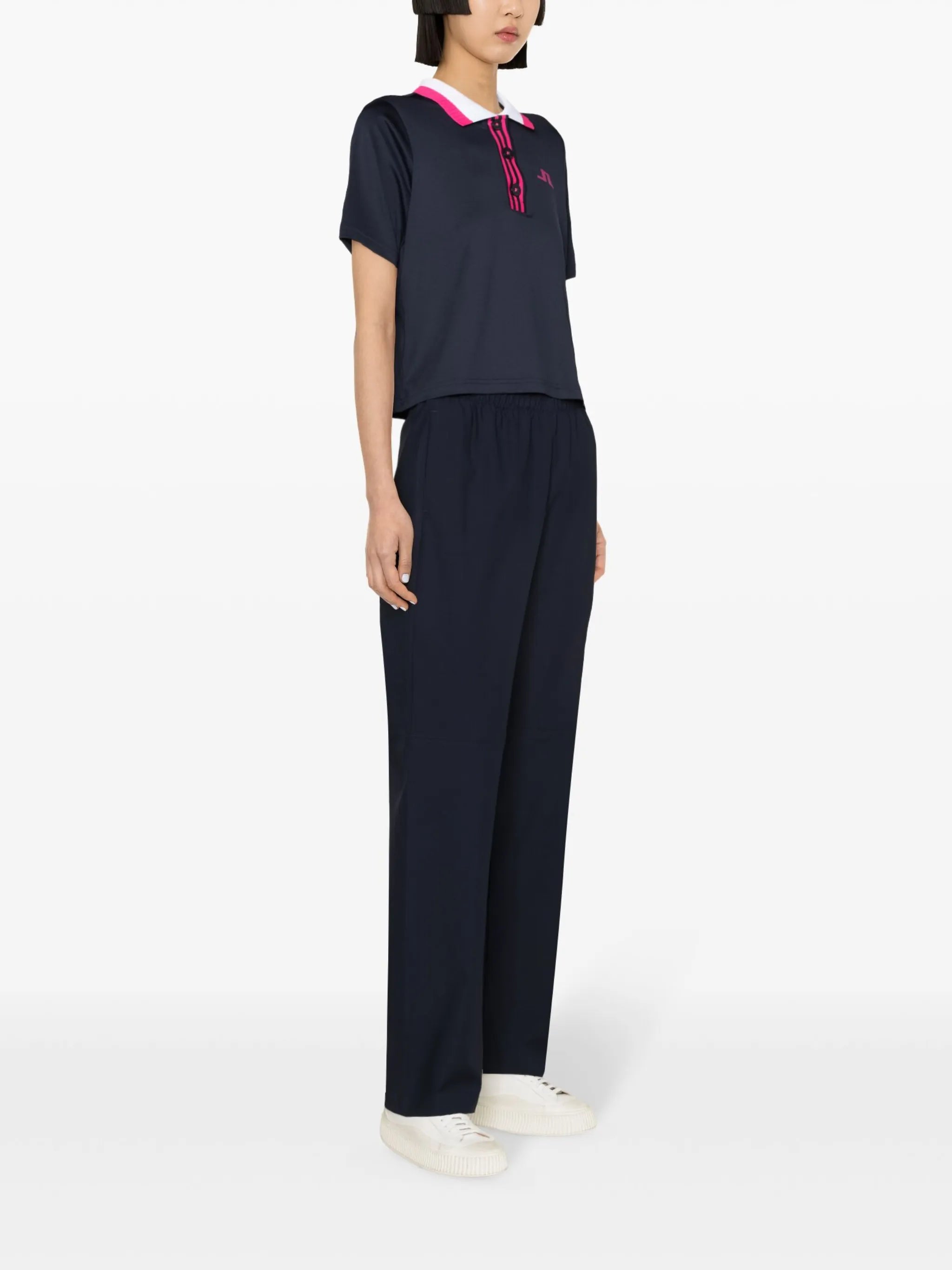 Lerato cropped polo shirt