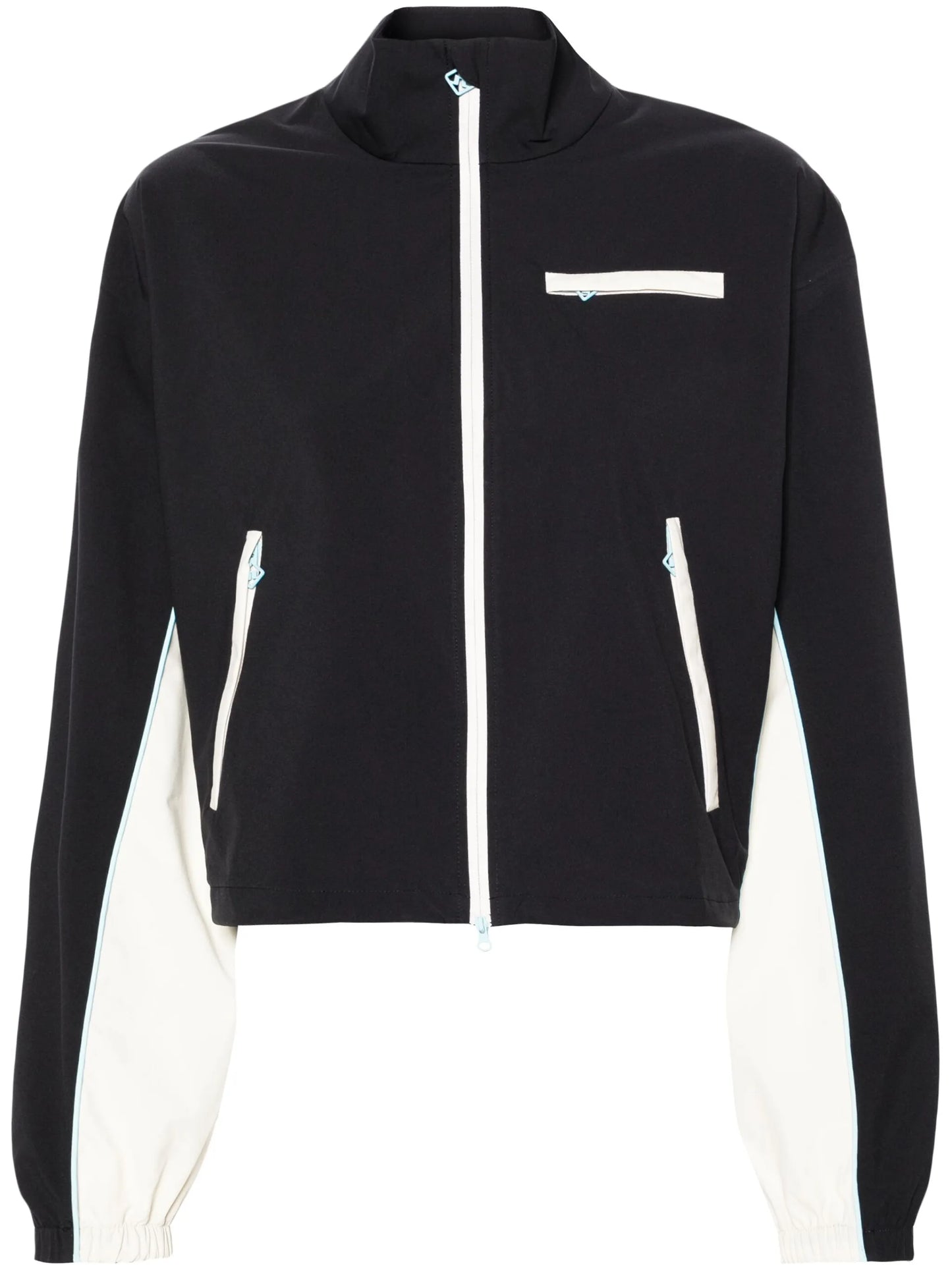 Tone cropped track jacket