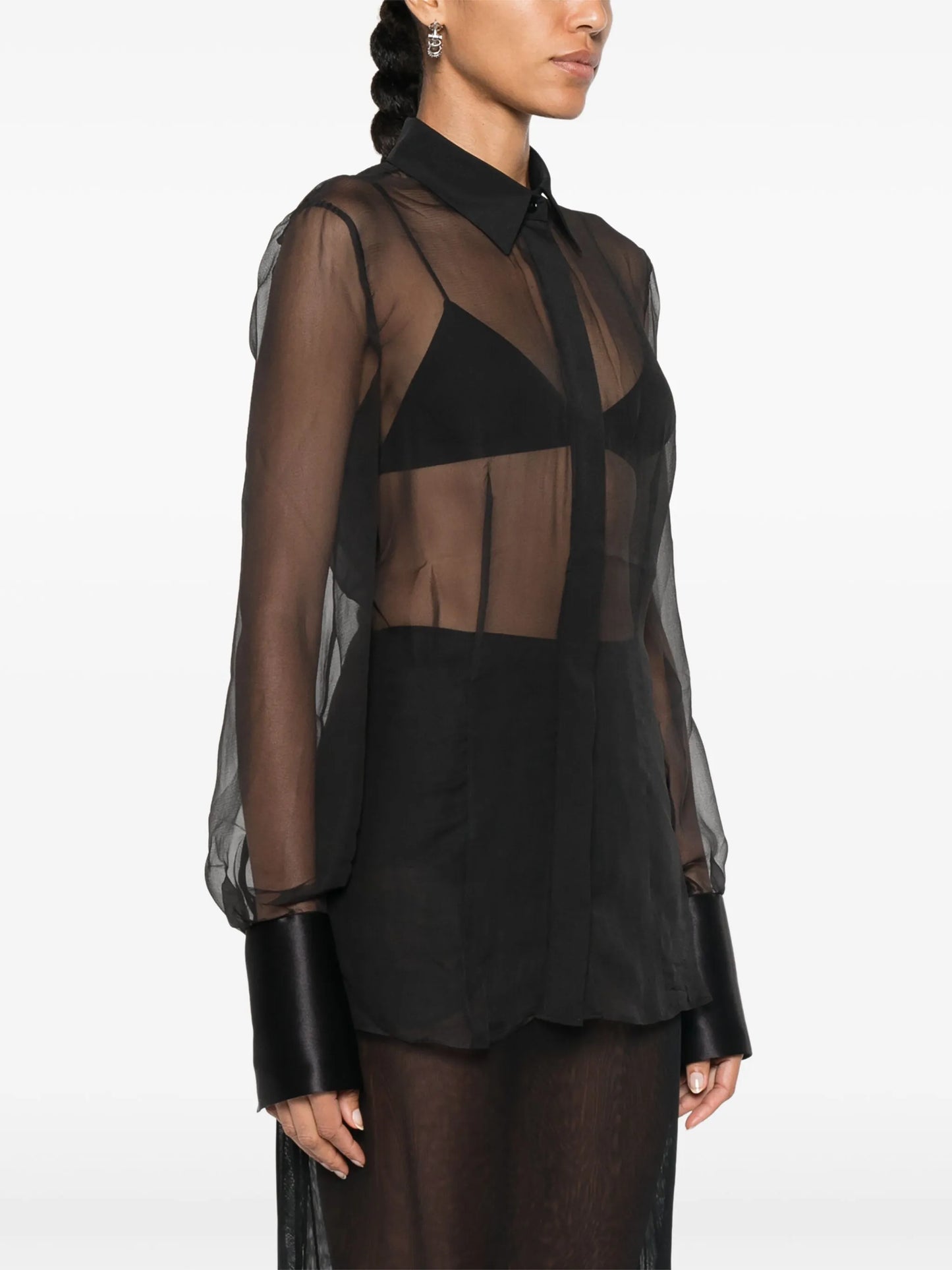 muslin silk shirt