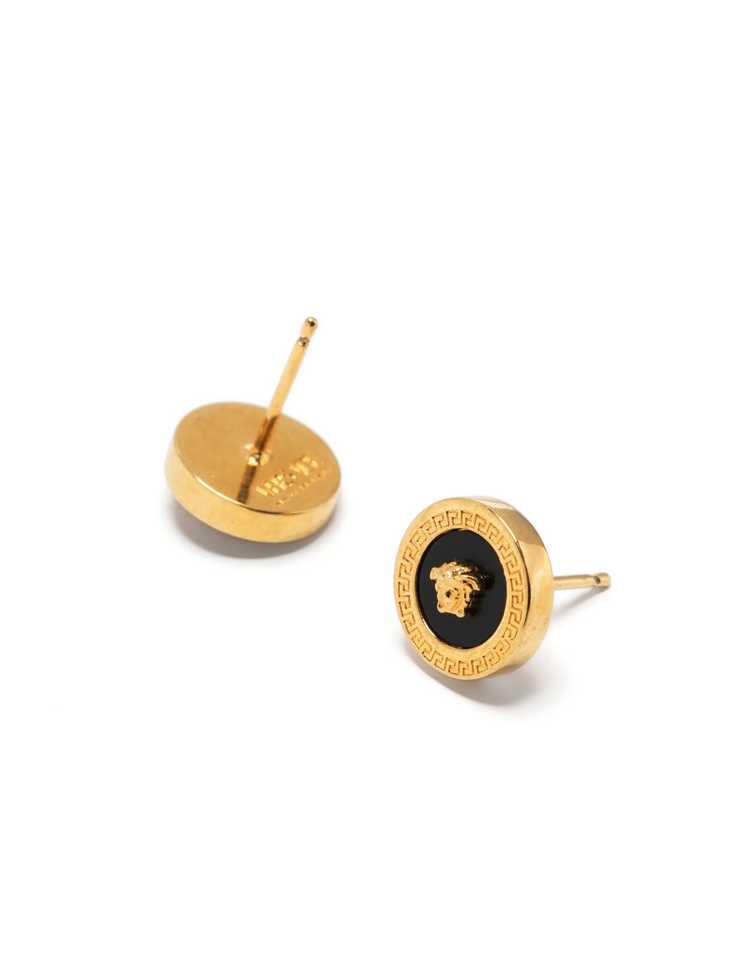 Medusa Head enamel stud earrings