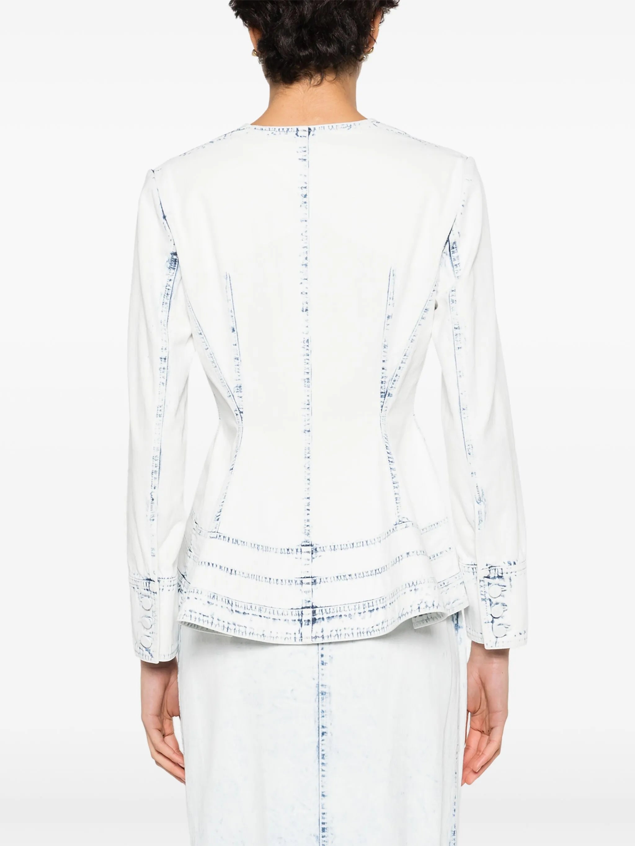 Igone single-breasted denim jacket