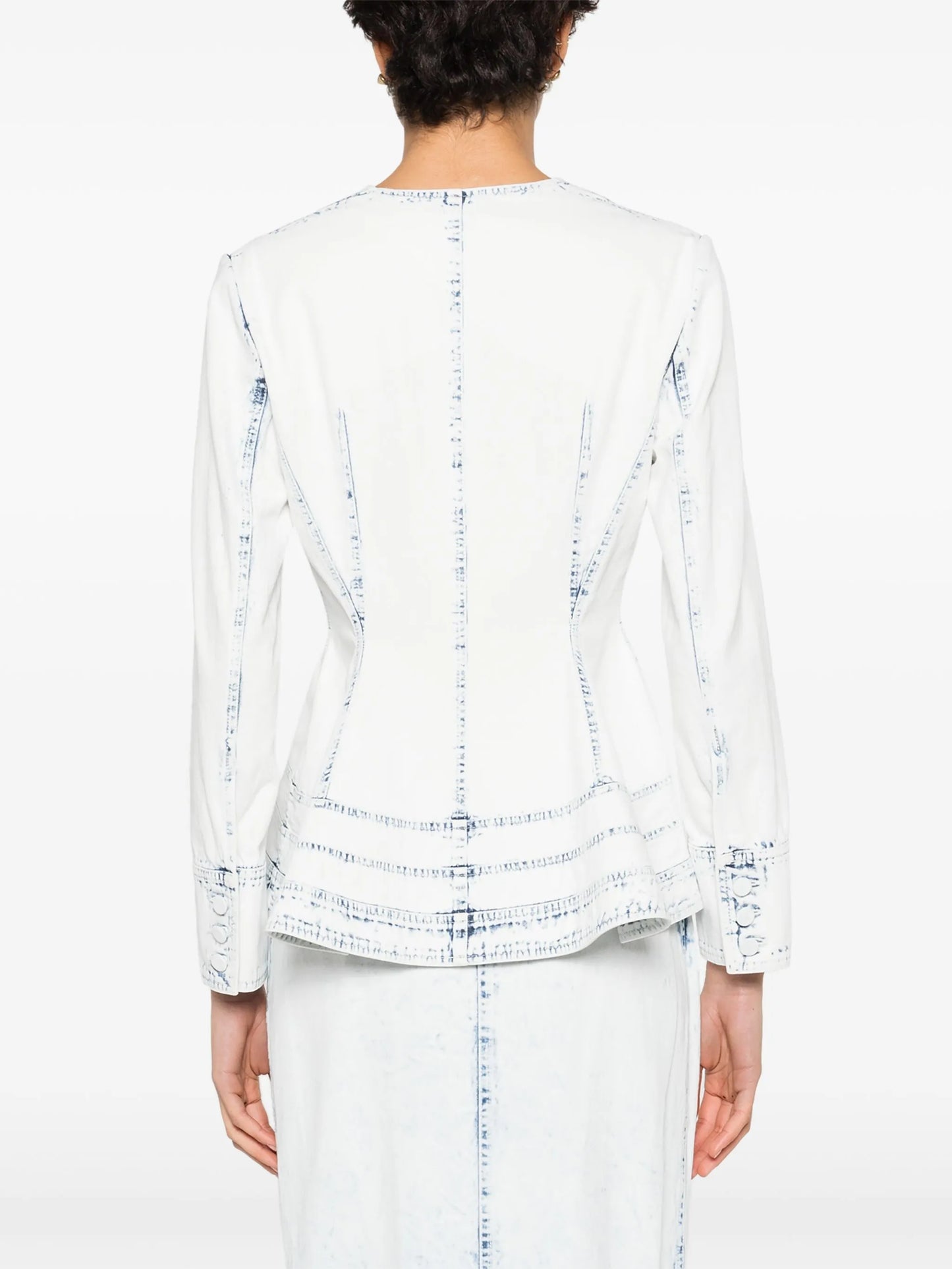 Igone single-breasted denim jacket