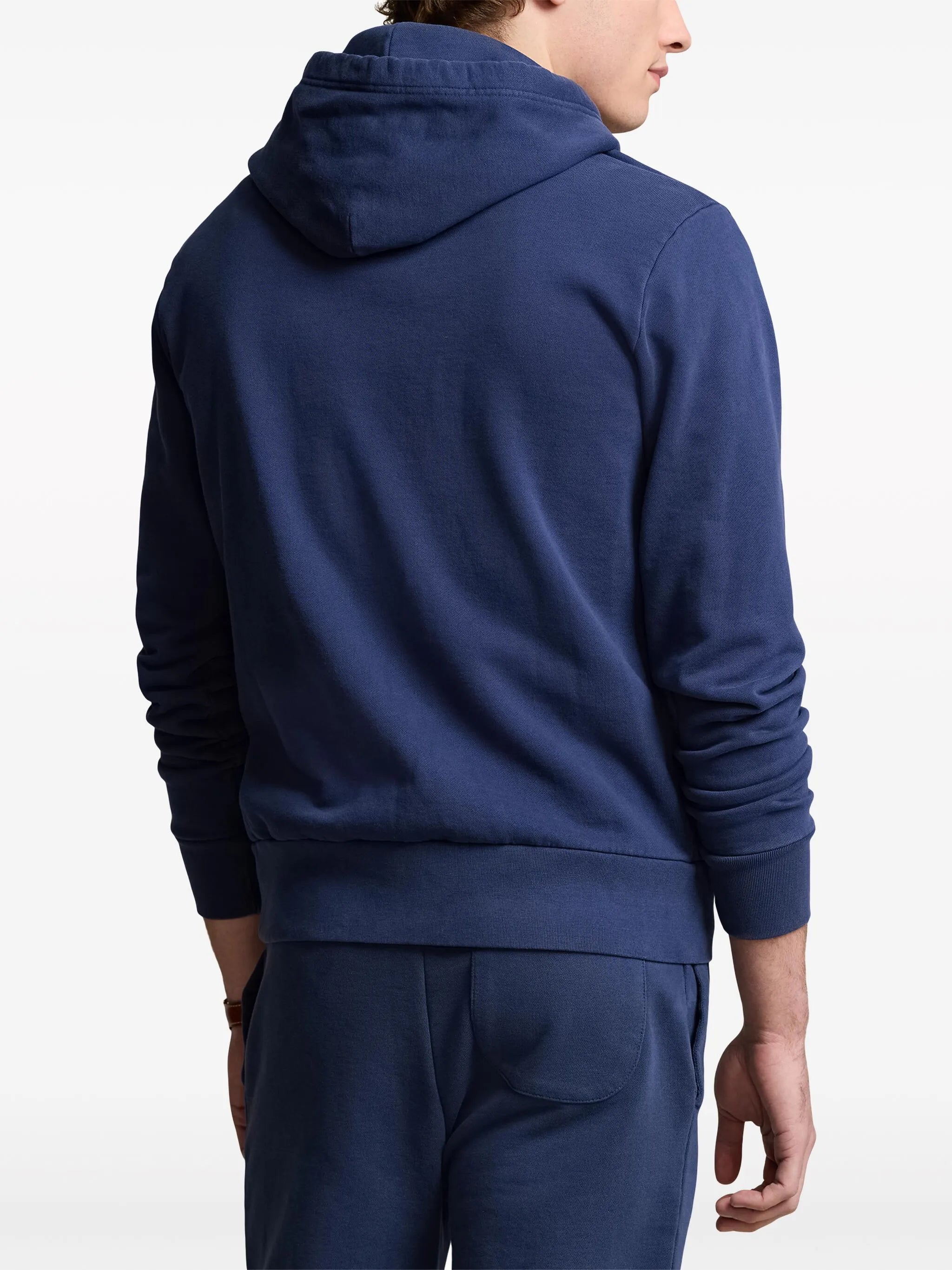 Polo Pony-embroideredcotton hoodie