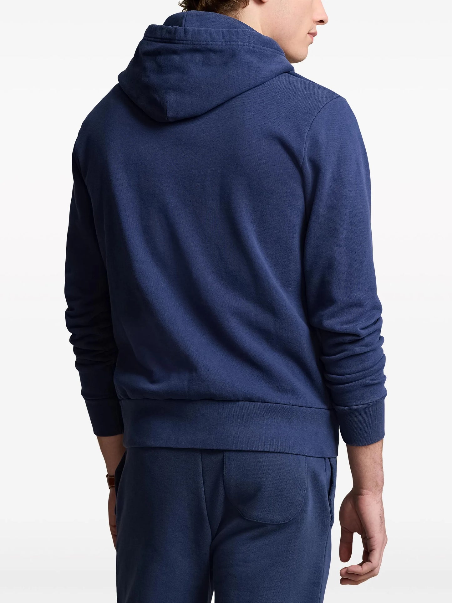 Polo Pony-embroideredcotton hoodie