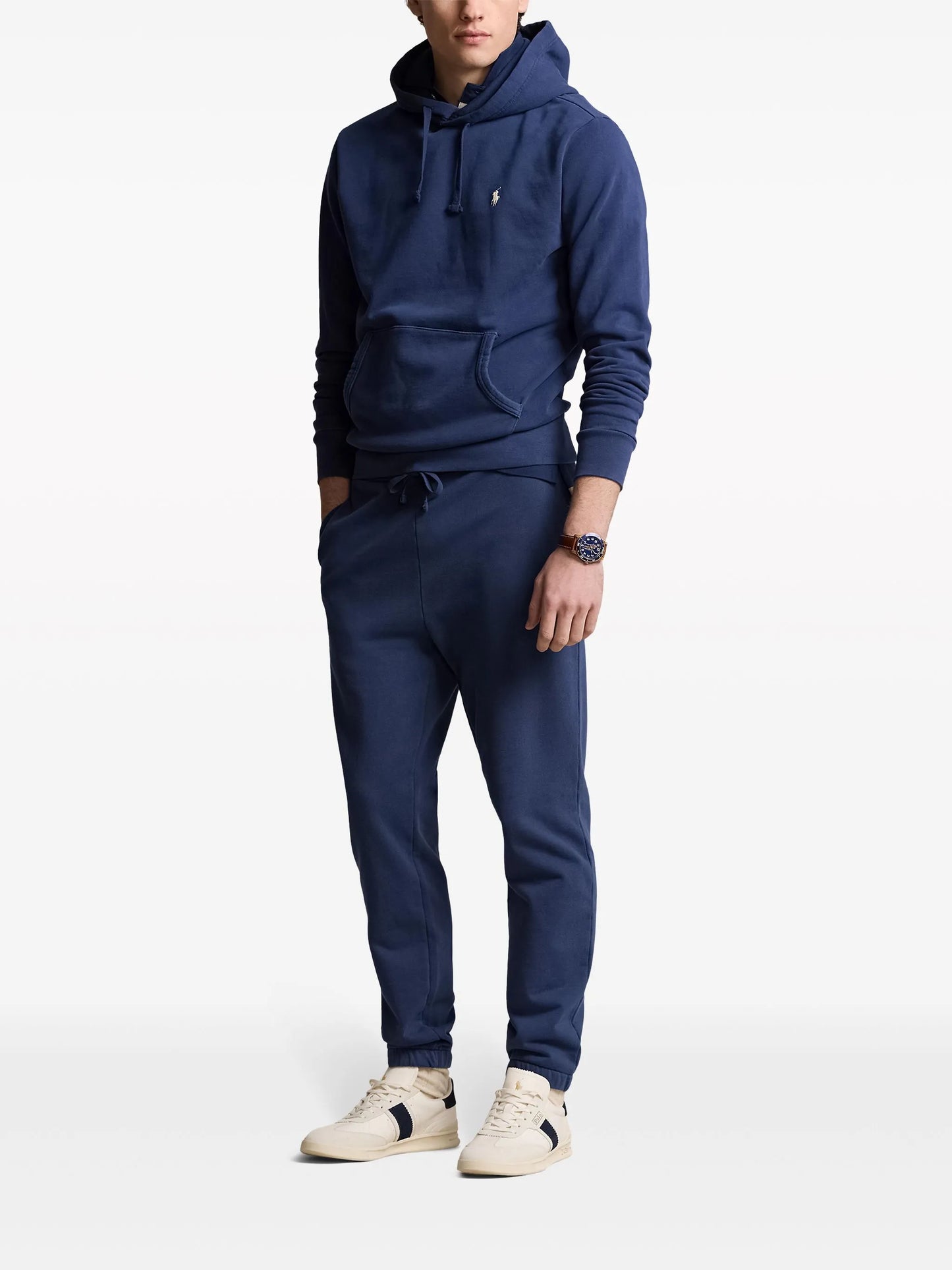 Polo Pony-embroideredcotton hoodie