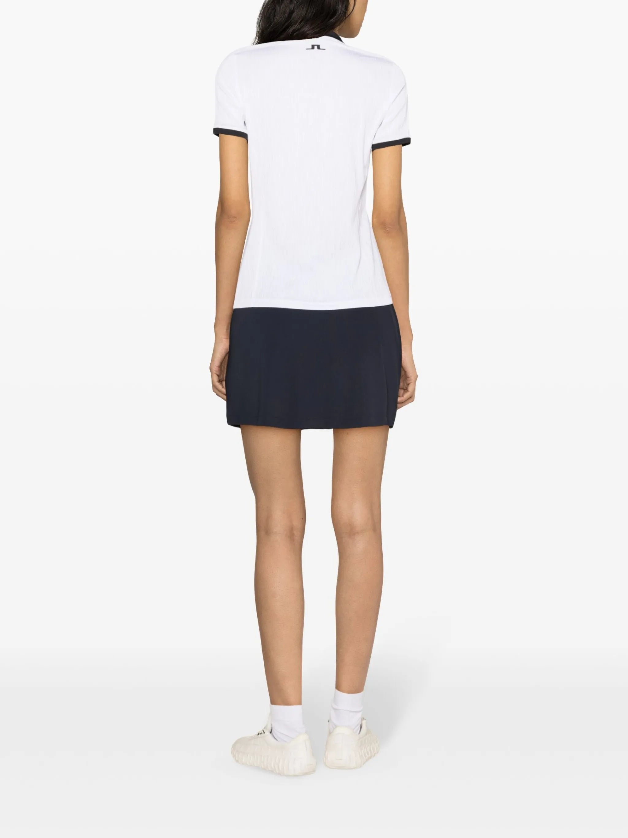 Izara ribbed polo shirt