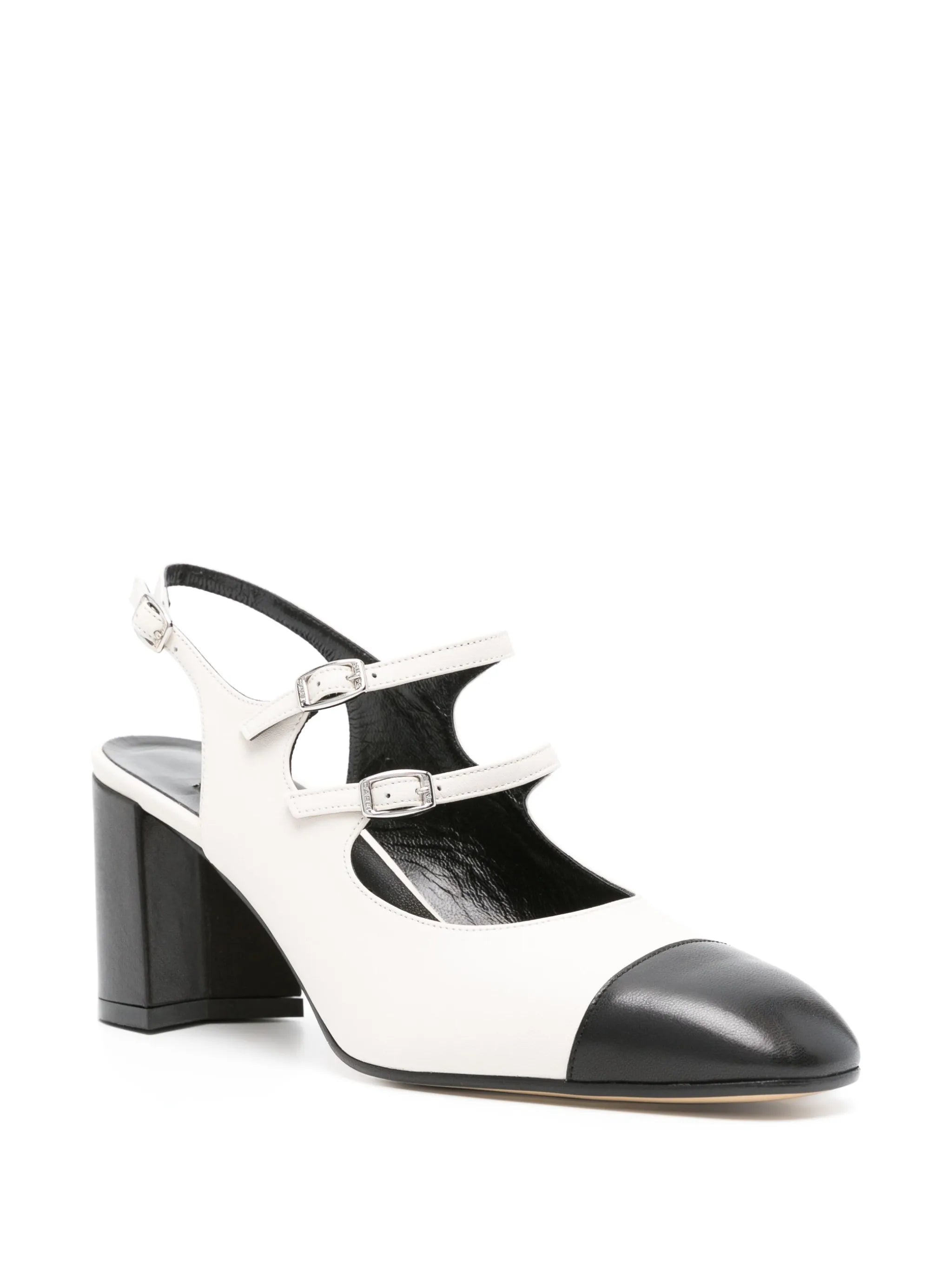 Peche 60mm leather pumps
