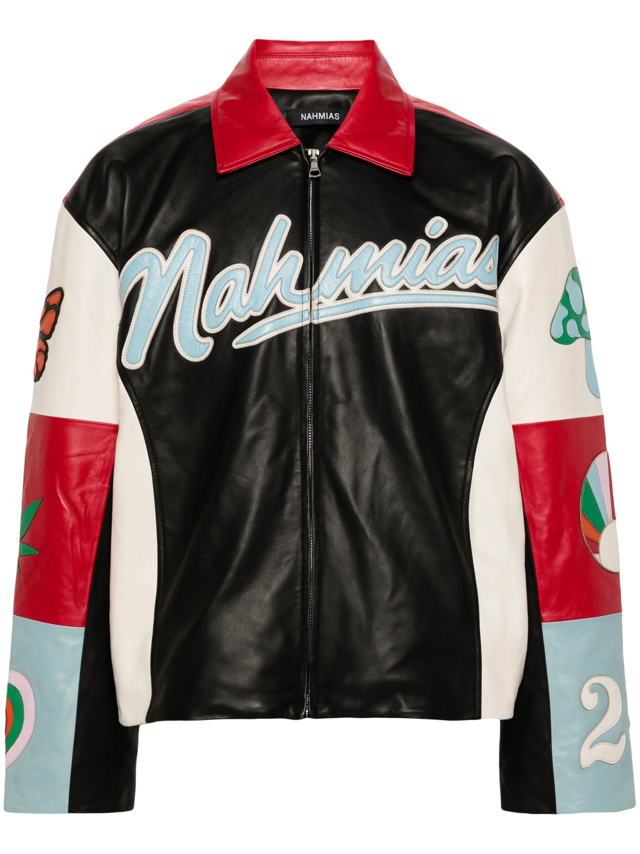Moto leather jacket