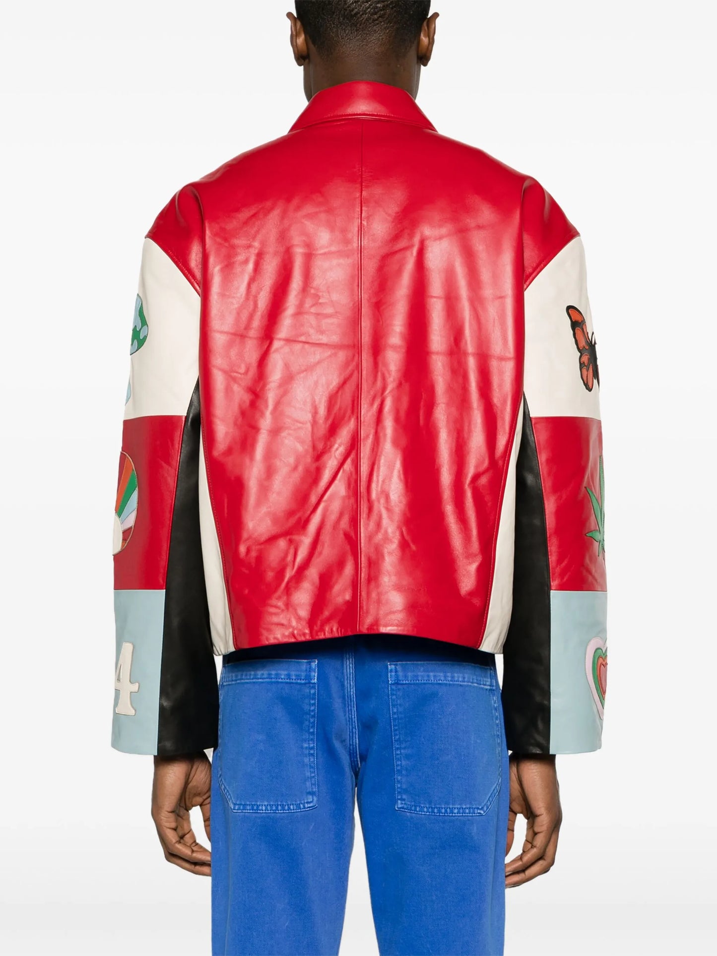 Moto leather jacket