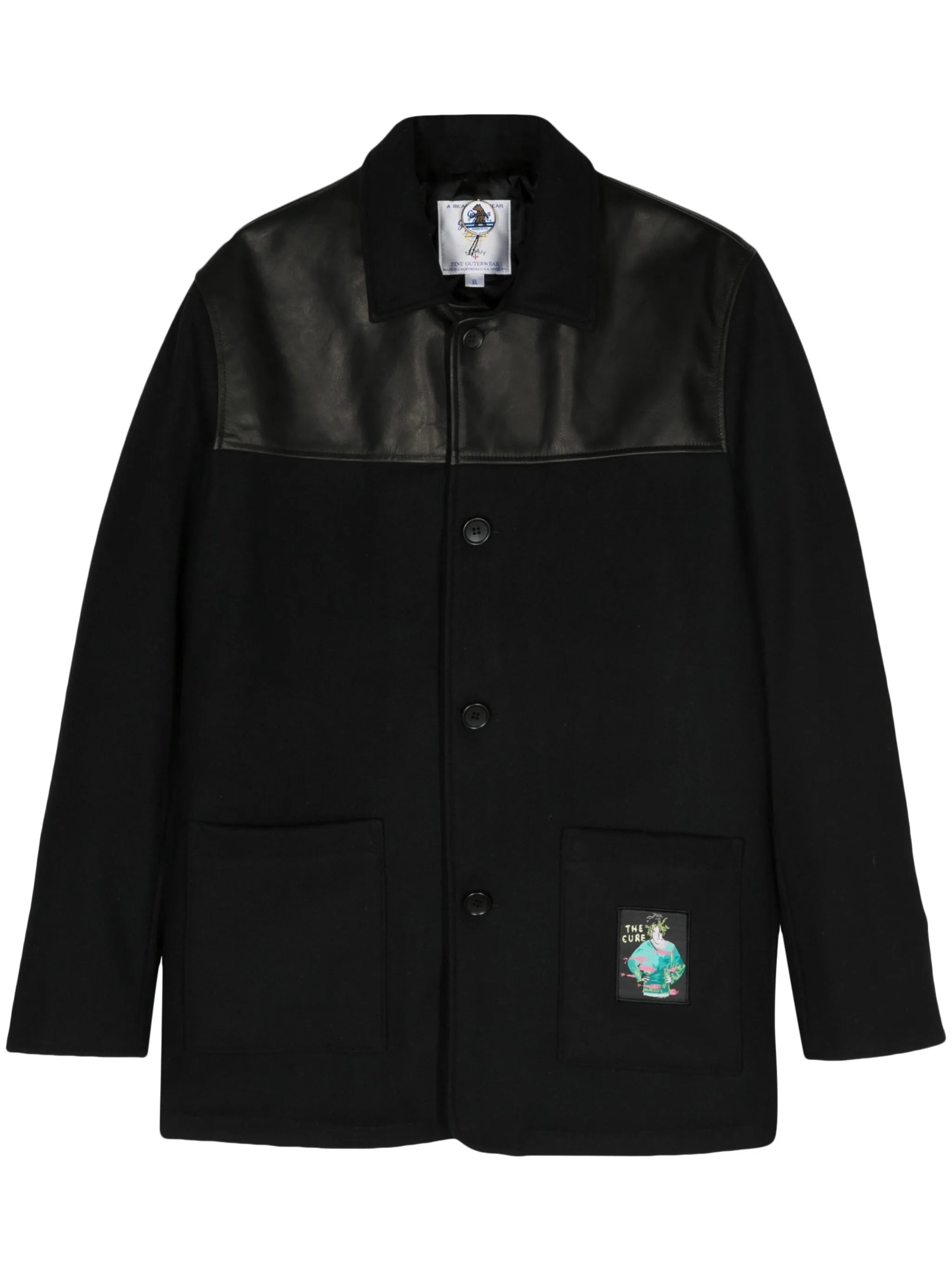 x The Cure panelled jacket