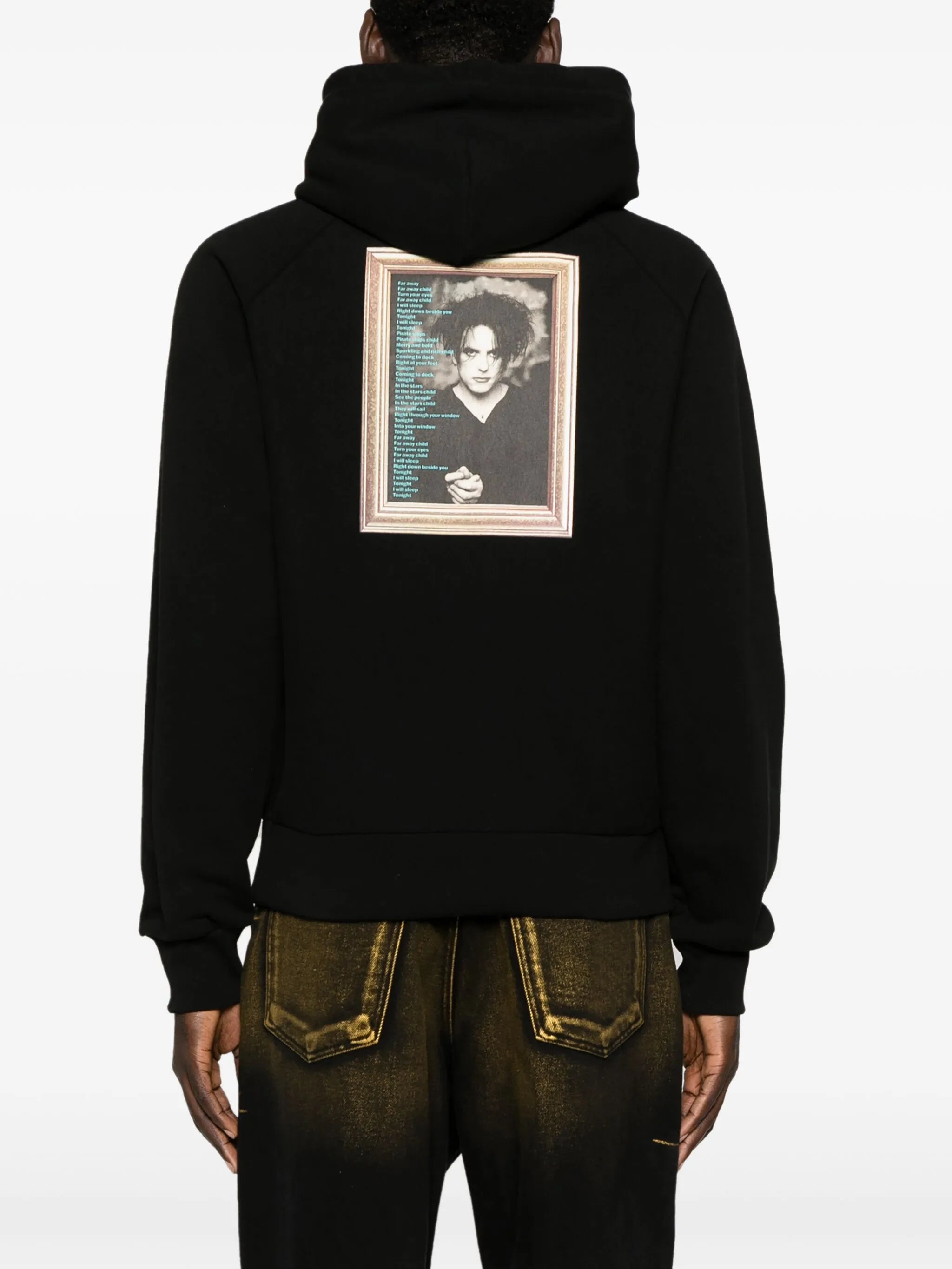 x The Cure cotton hoodie