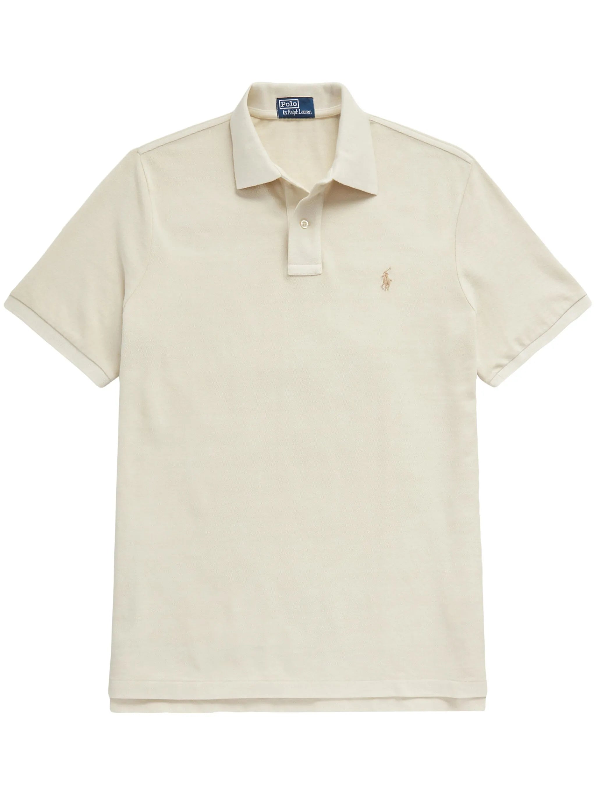Polo Pony-embroidered cotton polo shirt