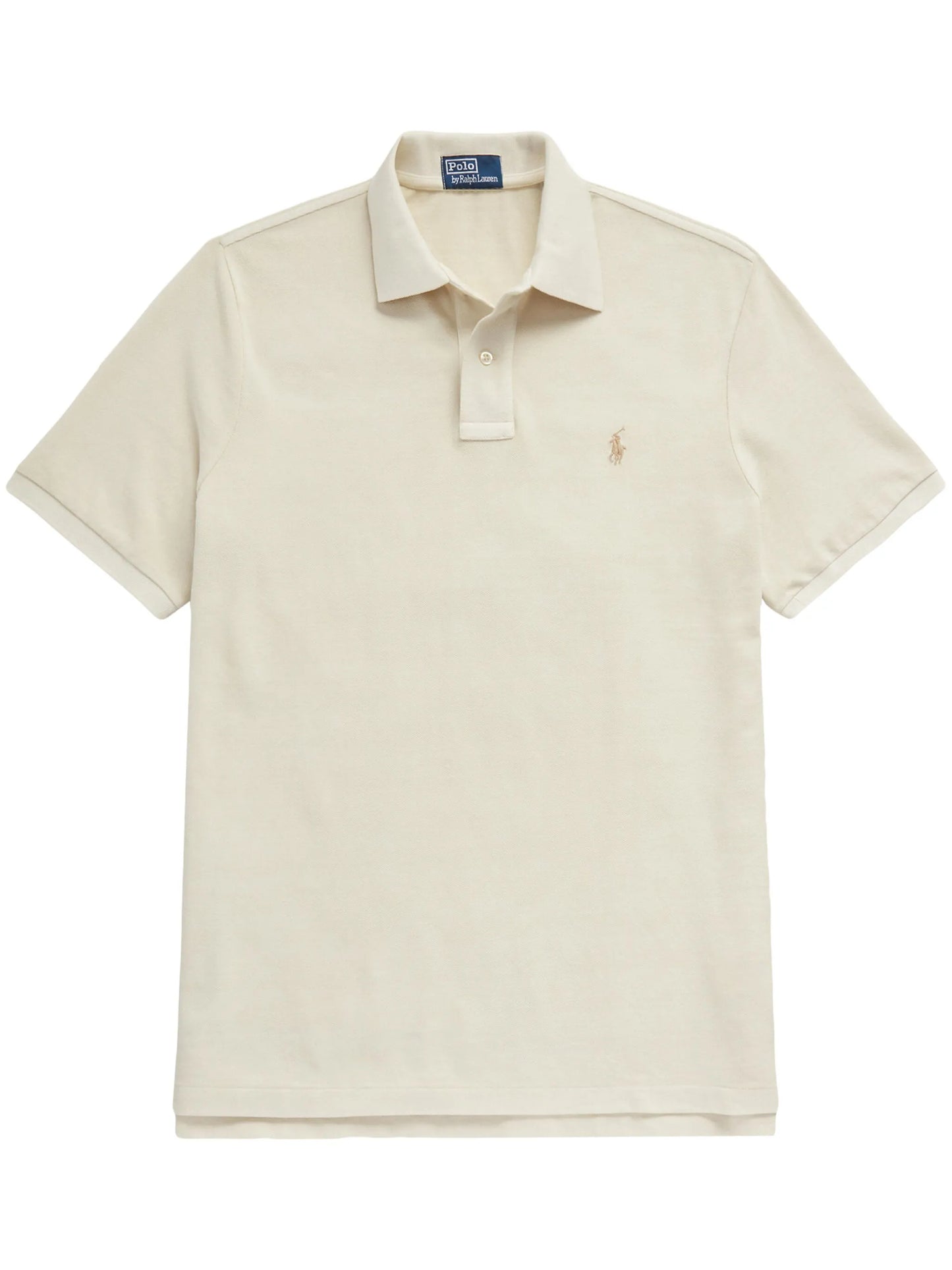 Polo Pony-embroidered cotton polo shirt