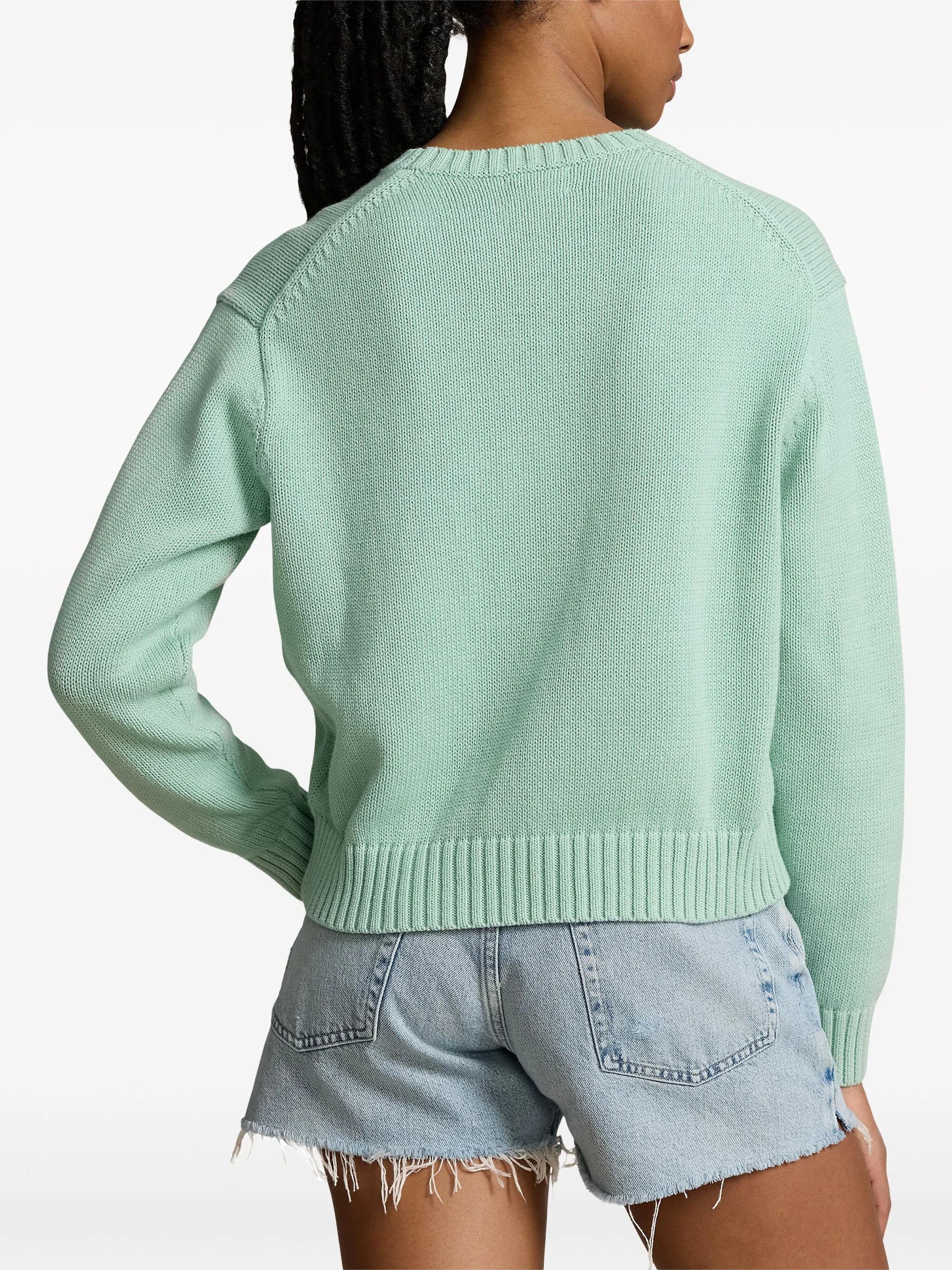 Polo Bear Cadet jacquard cotton jumper