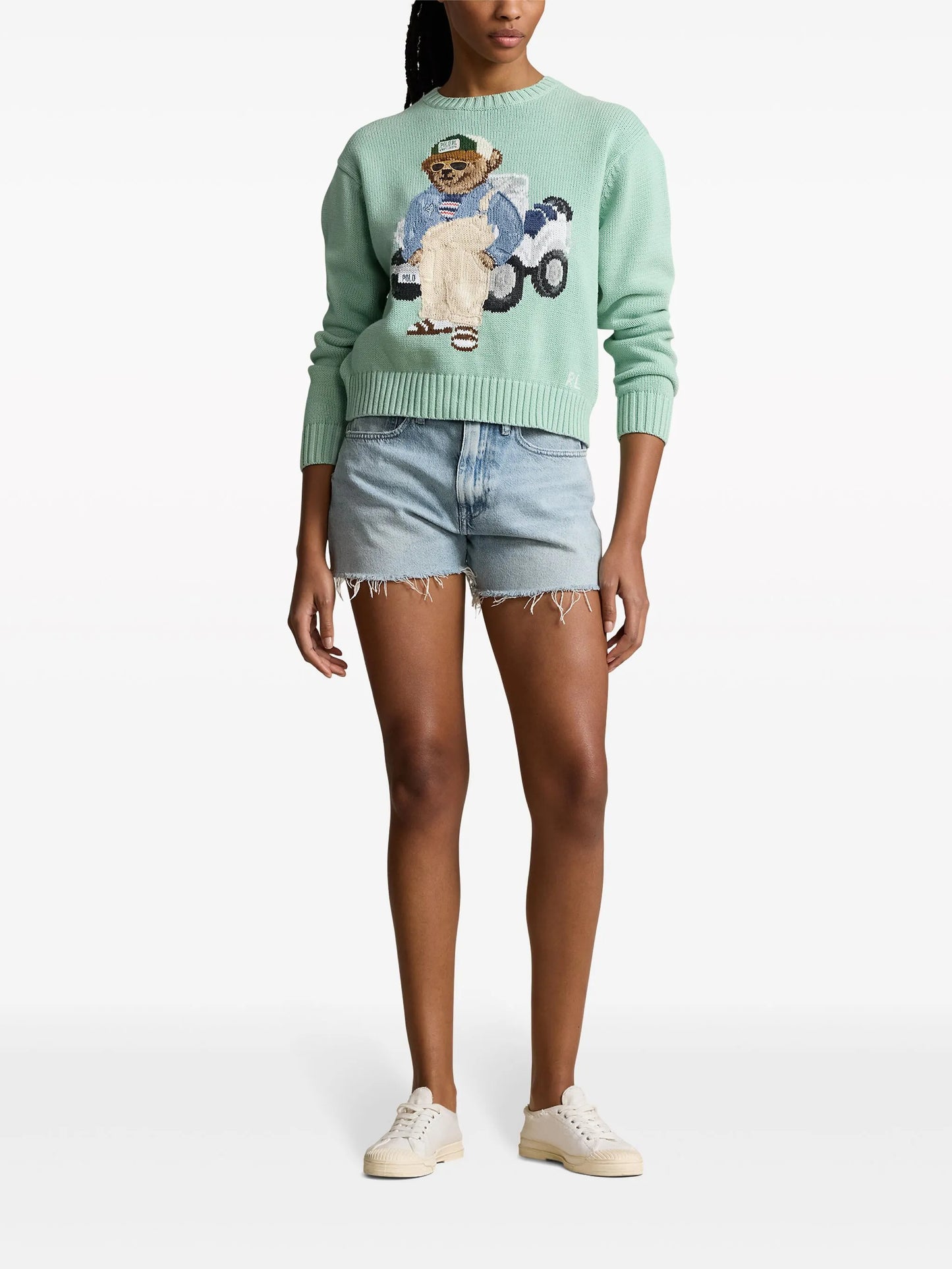 Polo Bear Cadet jacquard cotton jumper