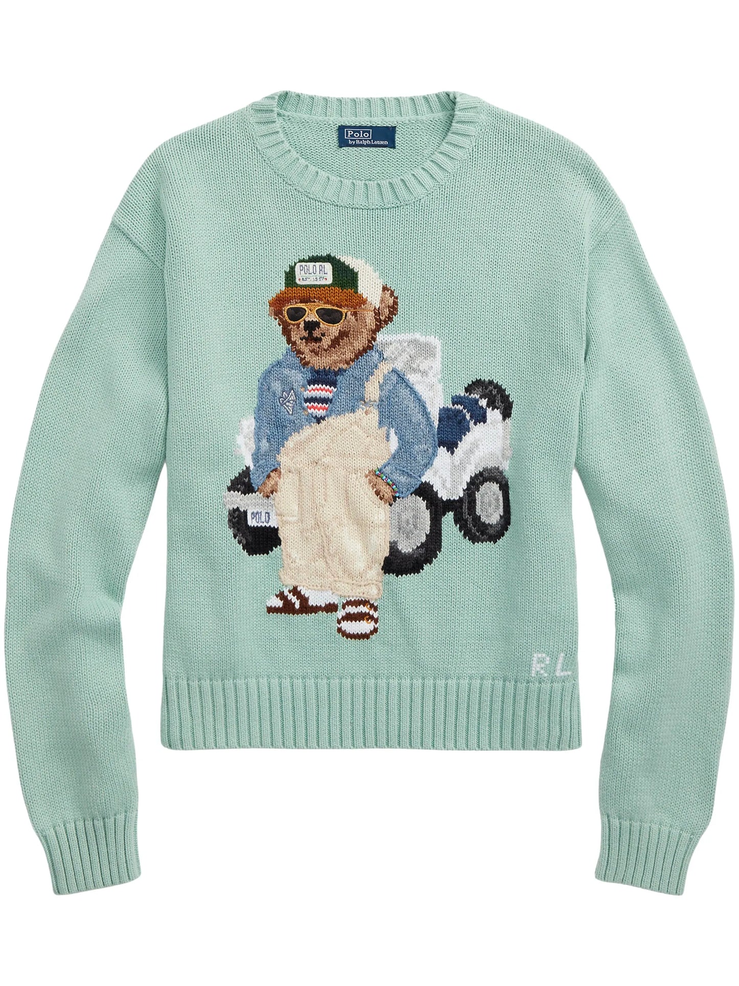 Polo Bear Cadet jacquard cotton jumper