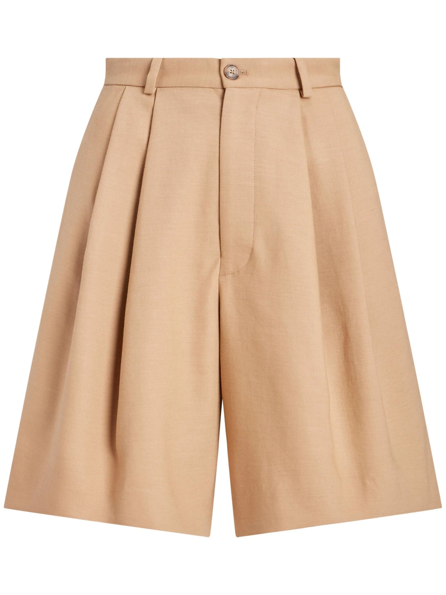pleat-detailed tailored shorts