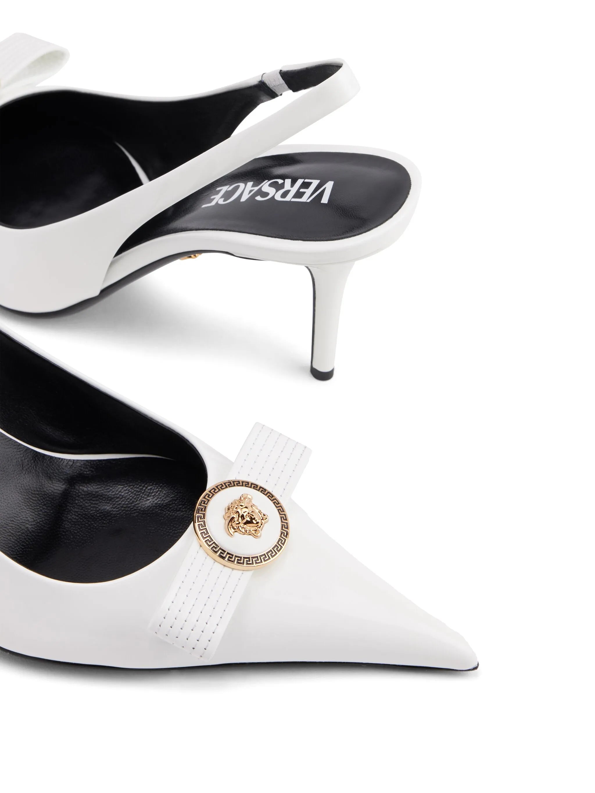 Medusa '95 85mm leather pumps