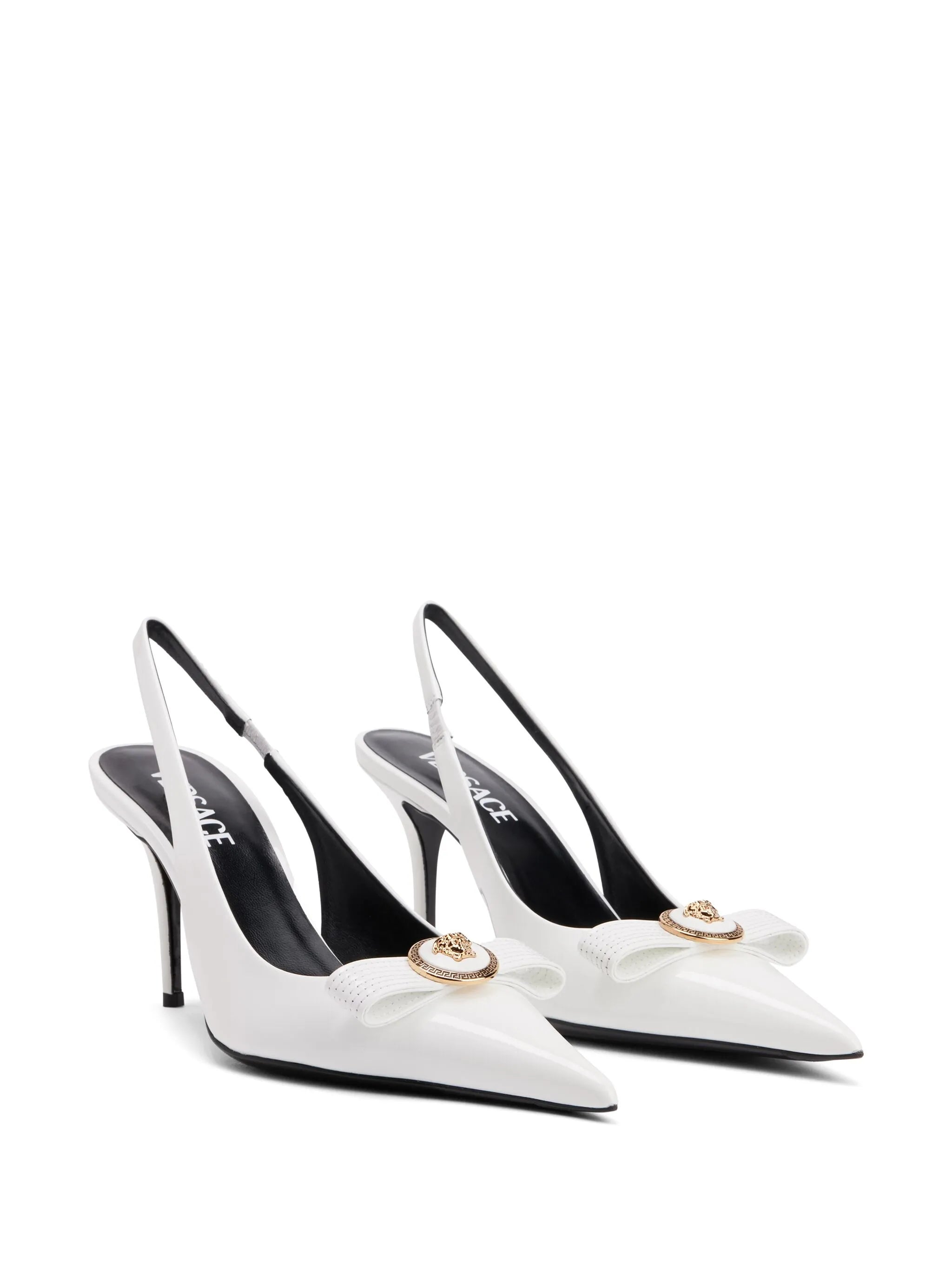 Medusa '95 85mm leather pumps