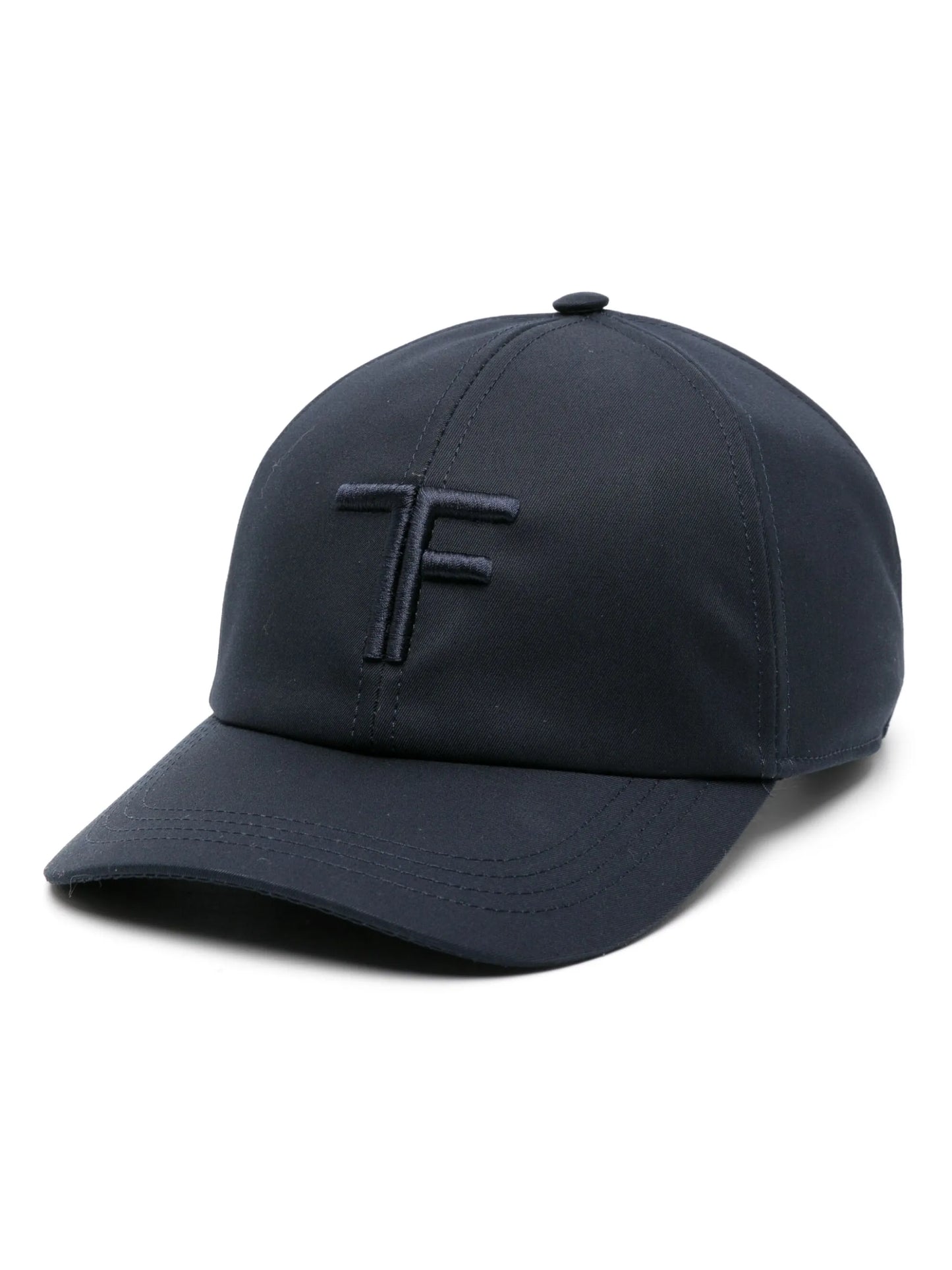 logo-embroidered cotton cap