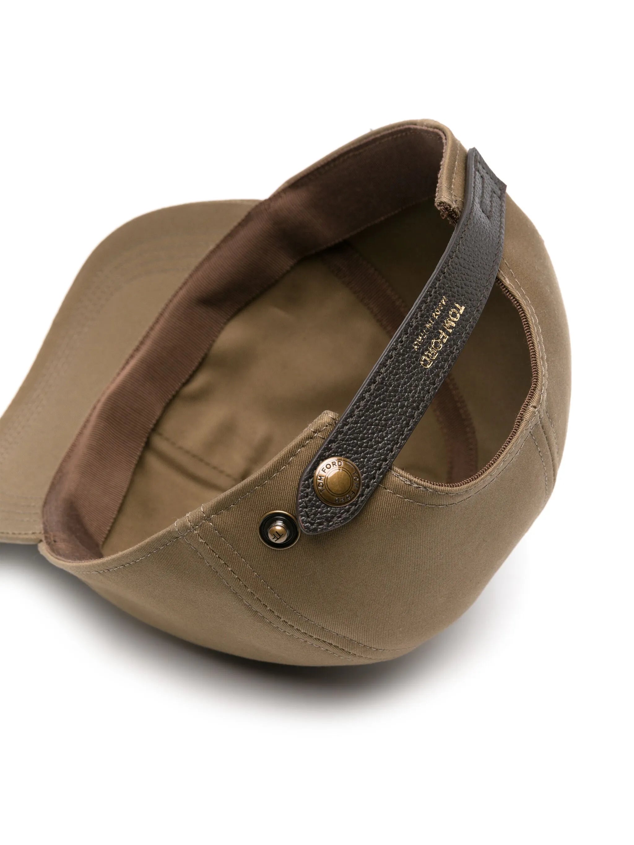logo-embroidered cotton cap