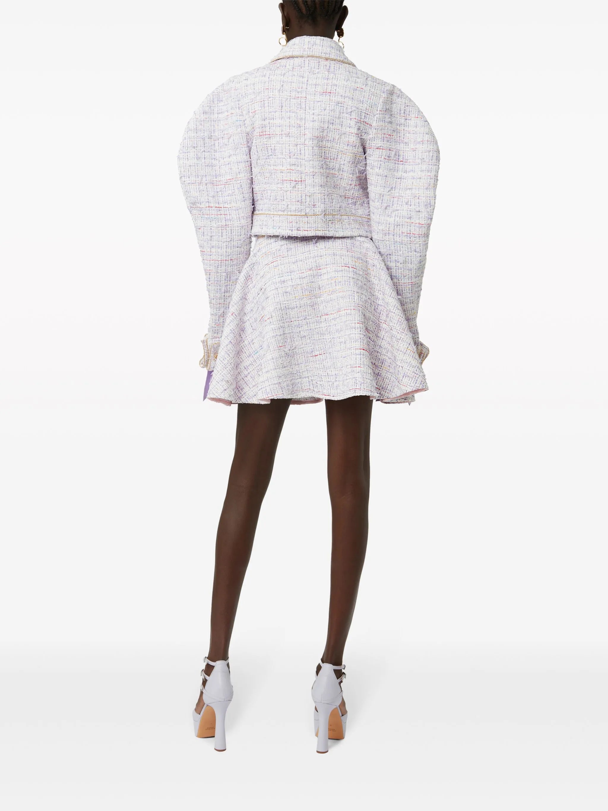 tweed cocoon jacket