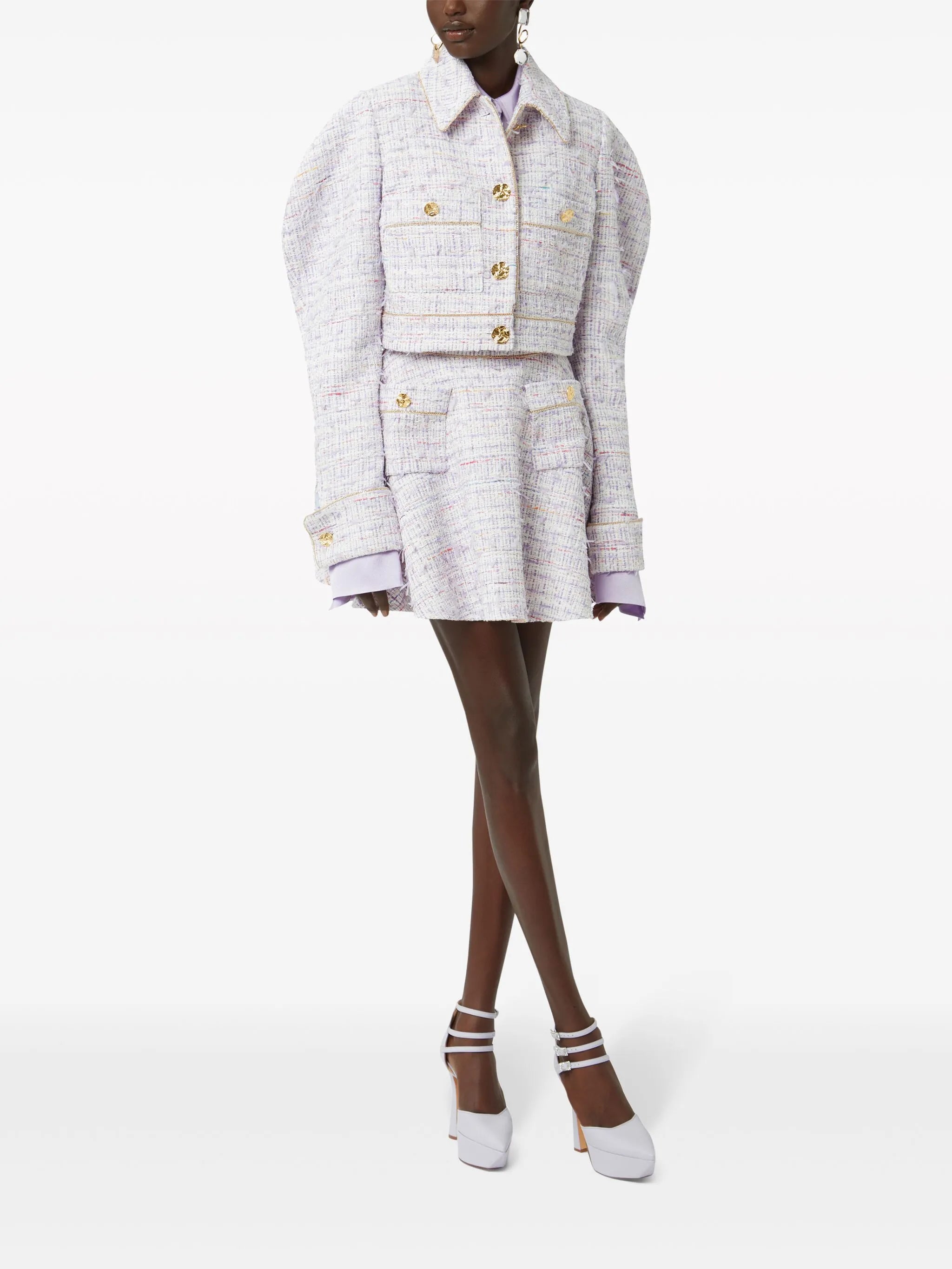 tweed cocoon jacket