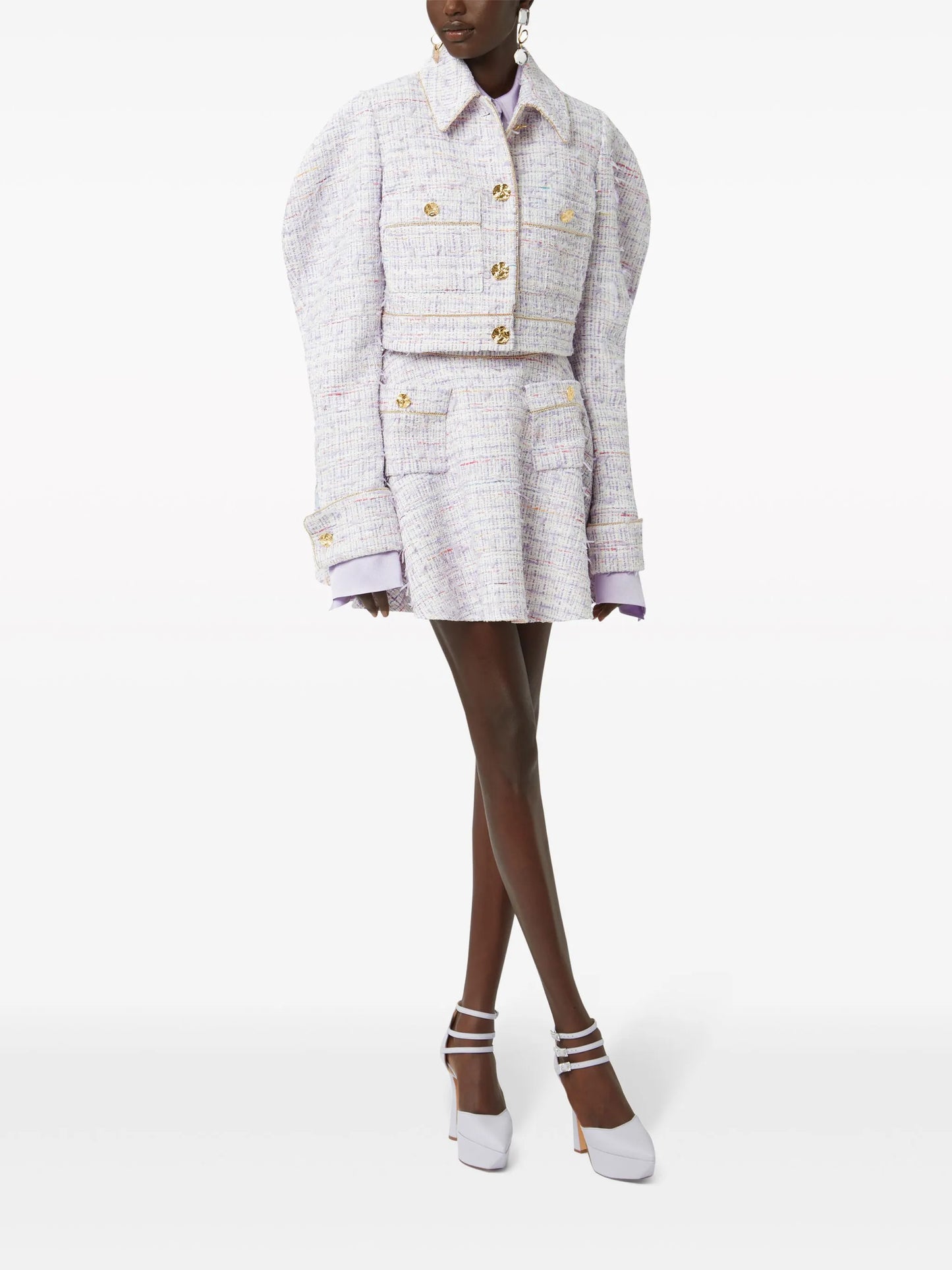 tweed cocoon jacket