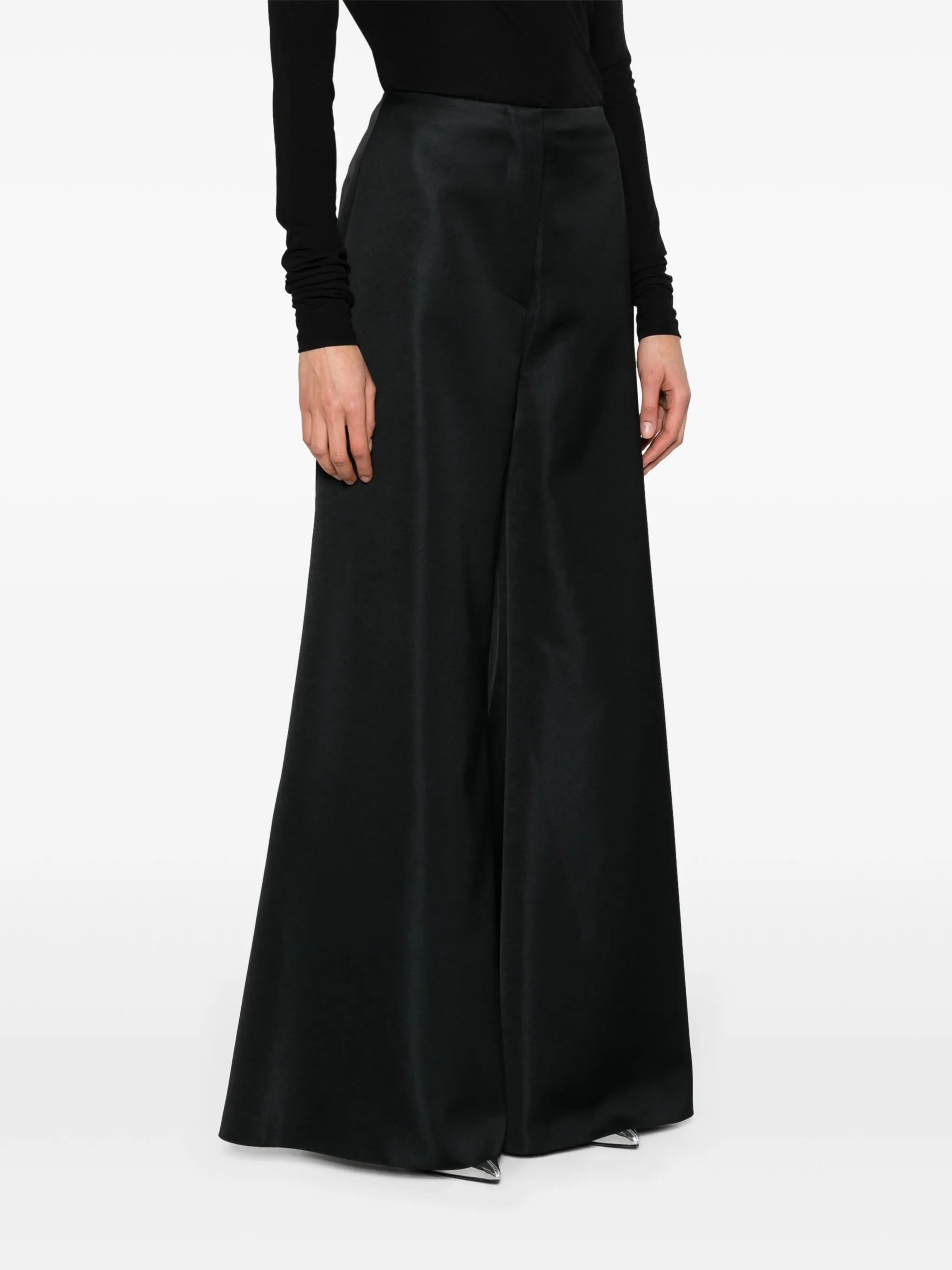 Charis wide-leg trousers