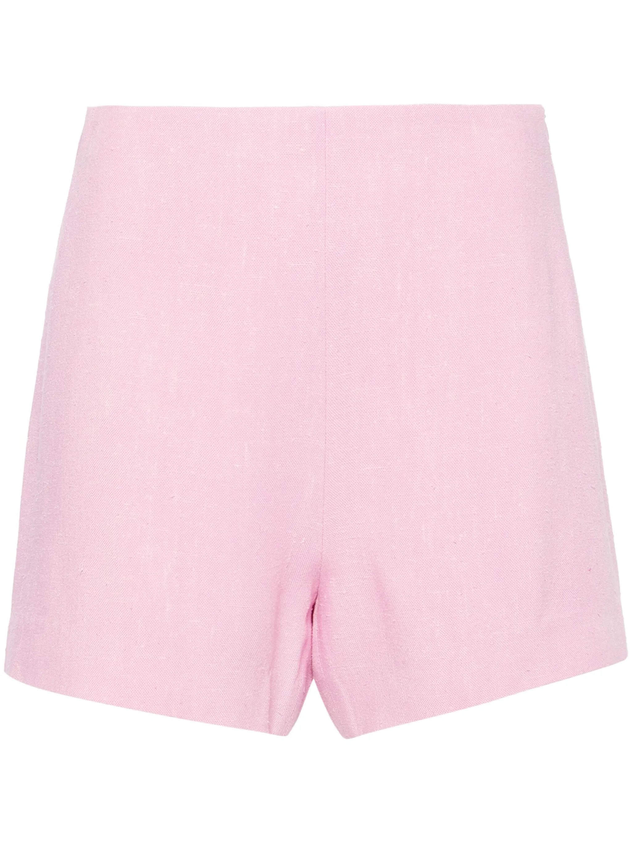 Elza high-waisted mini shorts