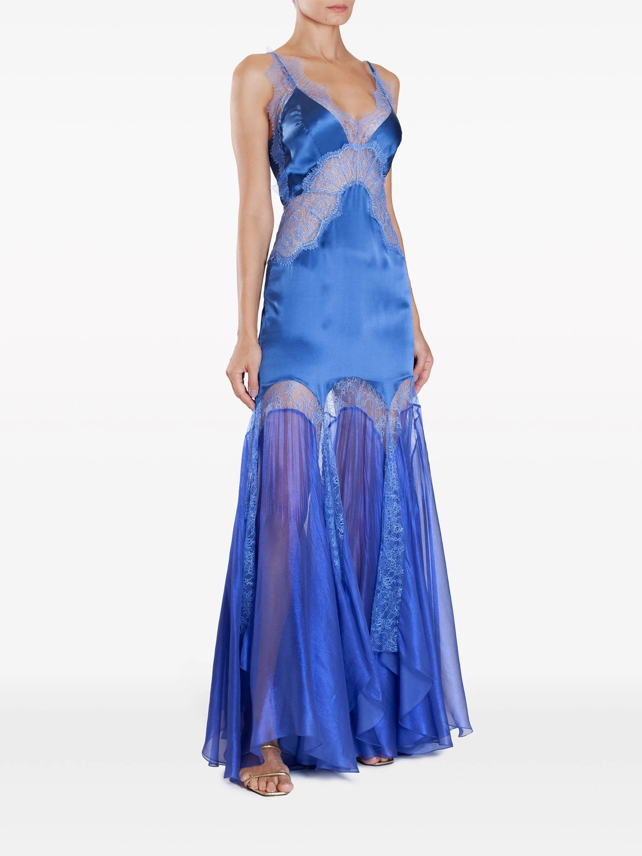 Issa silk gown