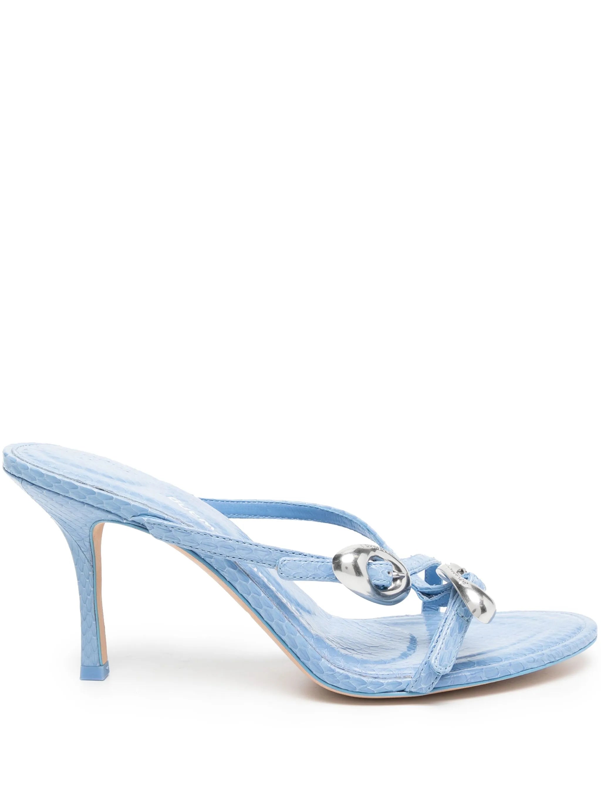 85mm Dome leather sandals