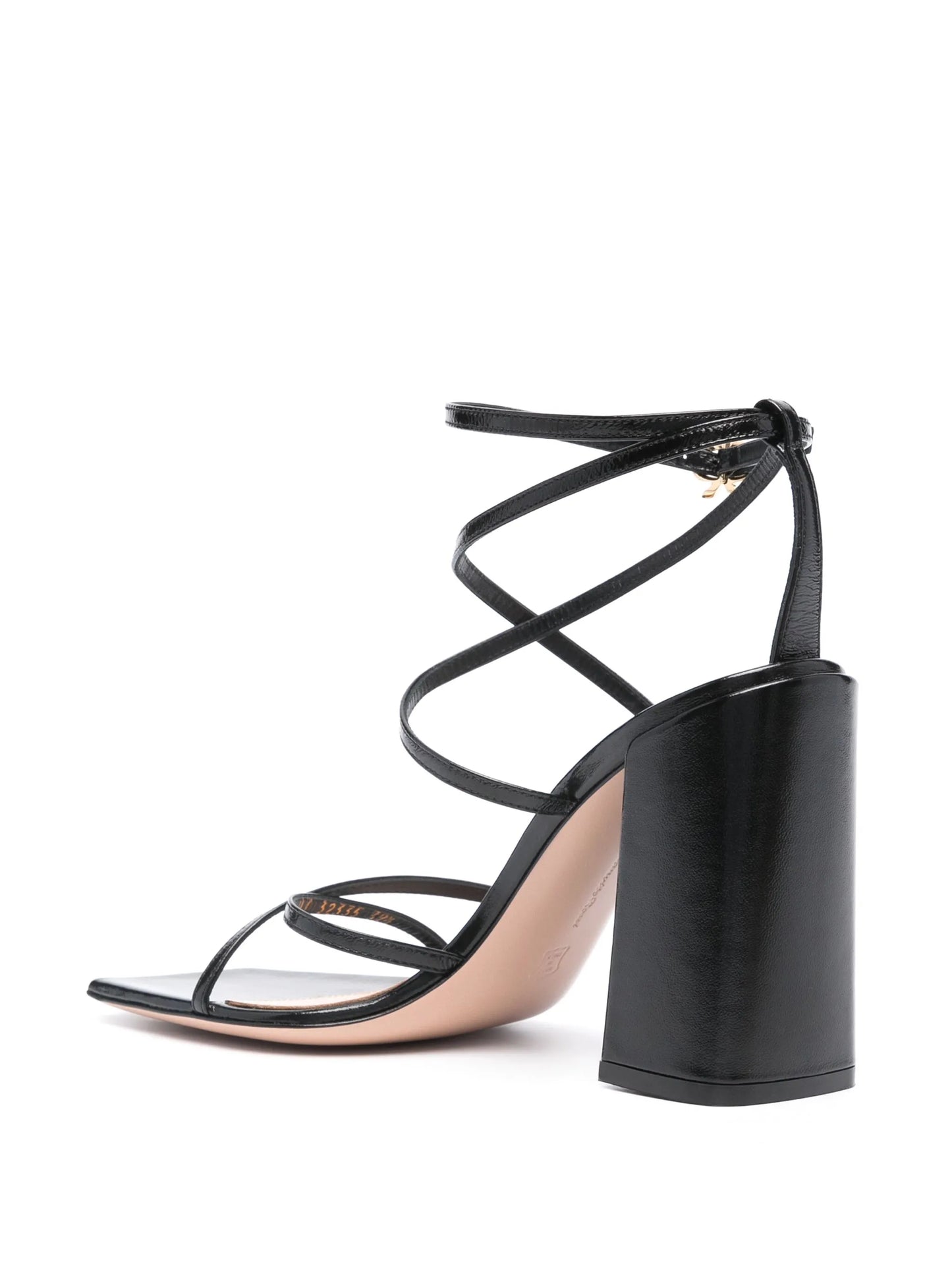 leather 105mm sandals