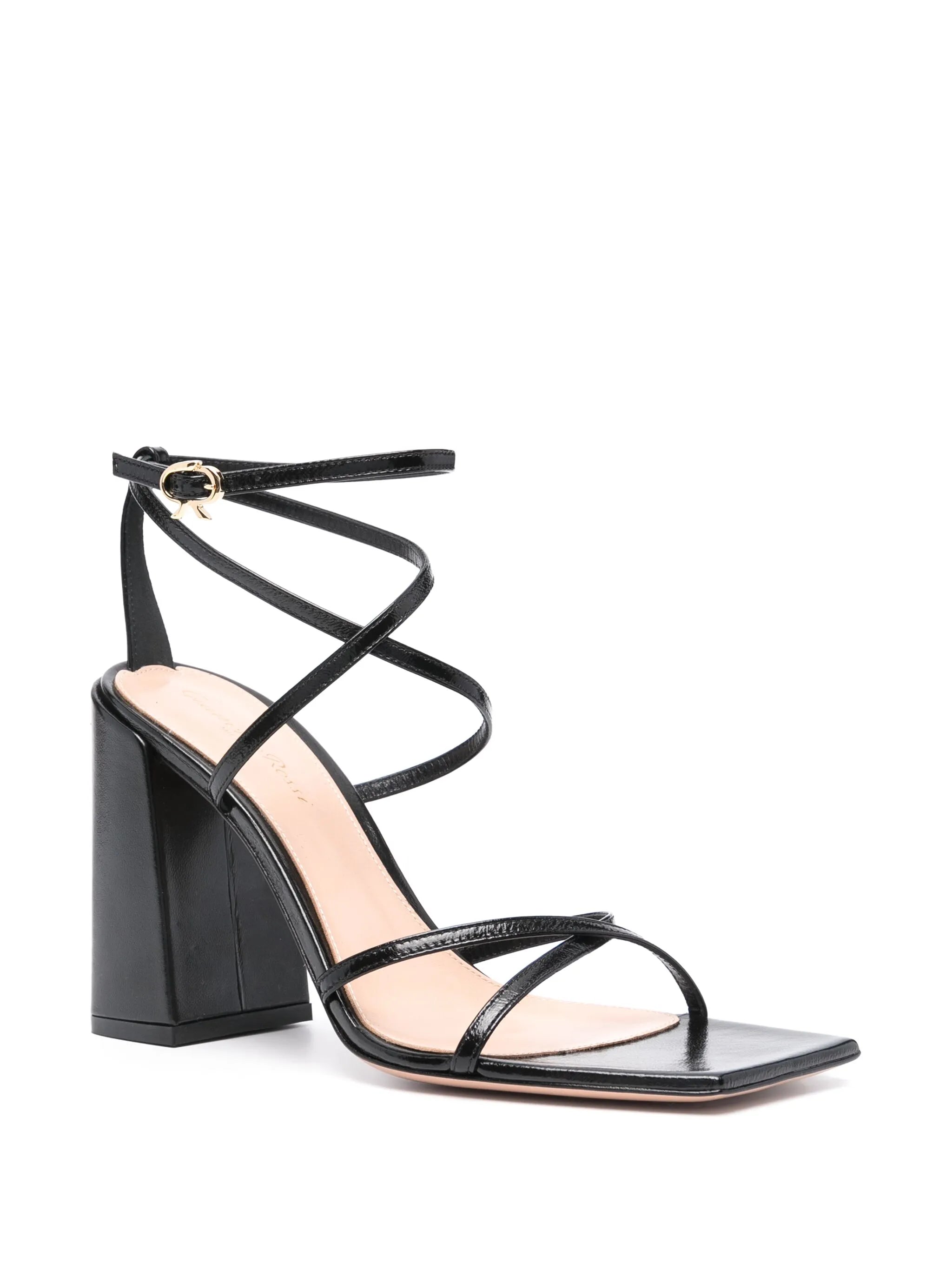 leather 105mm sandals