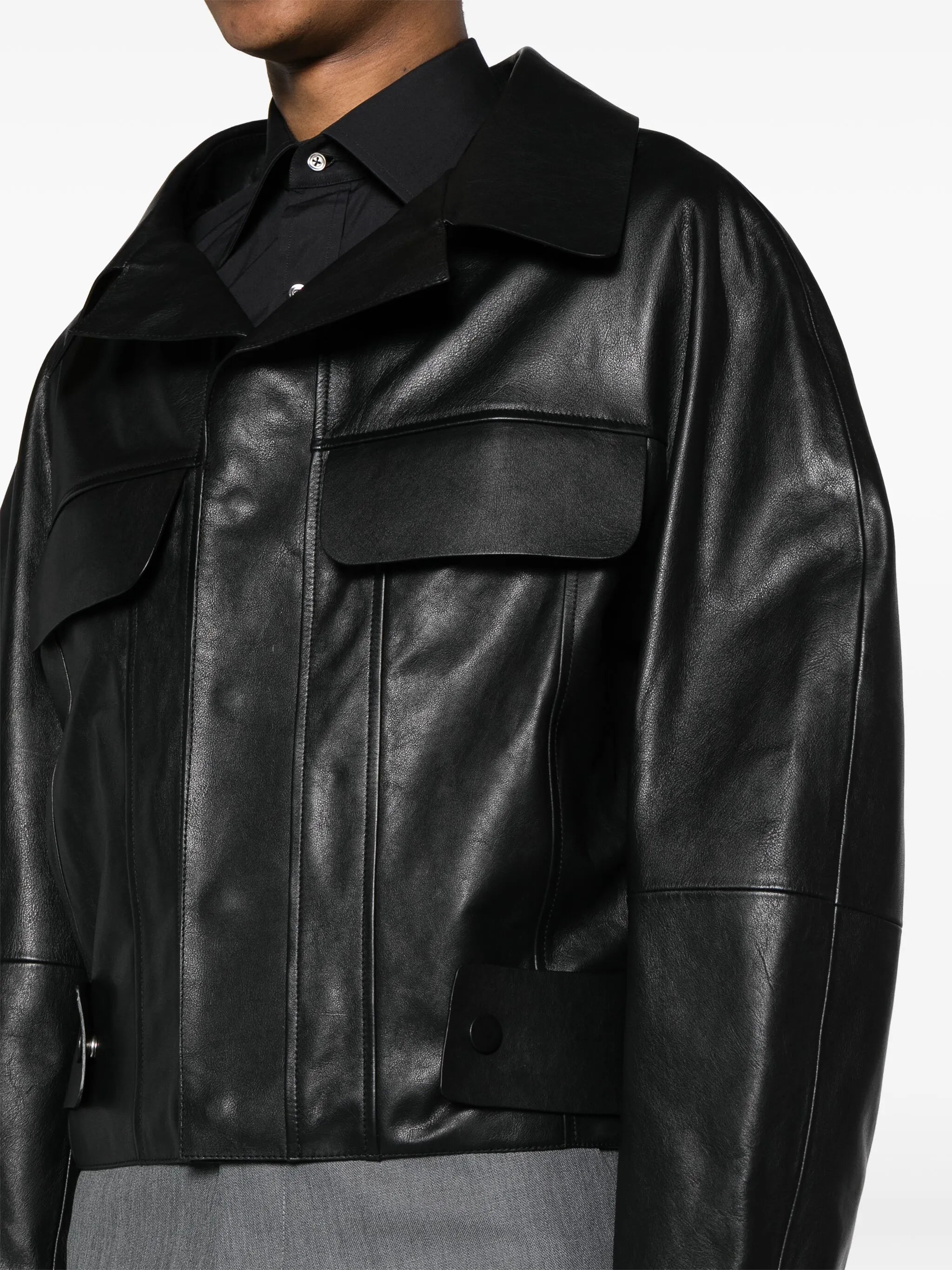 Le Blouson Pilota Cuir jacket