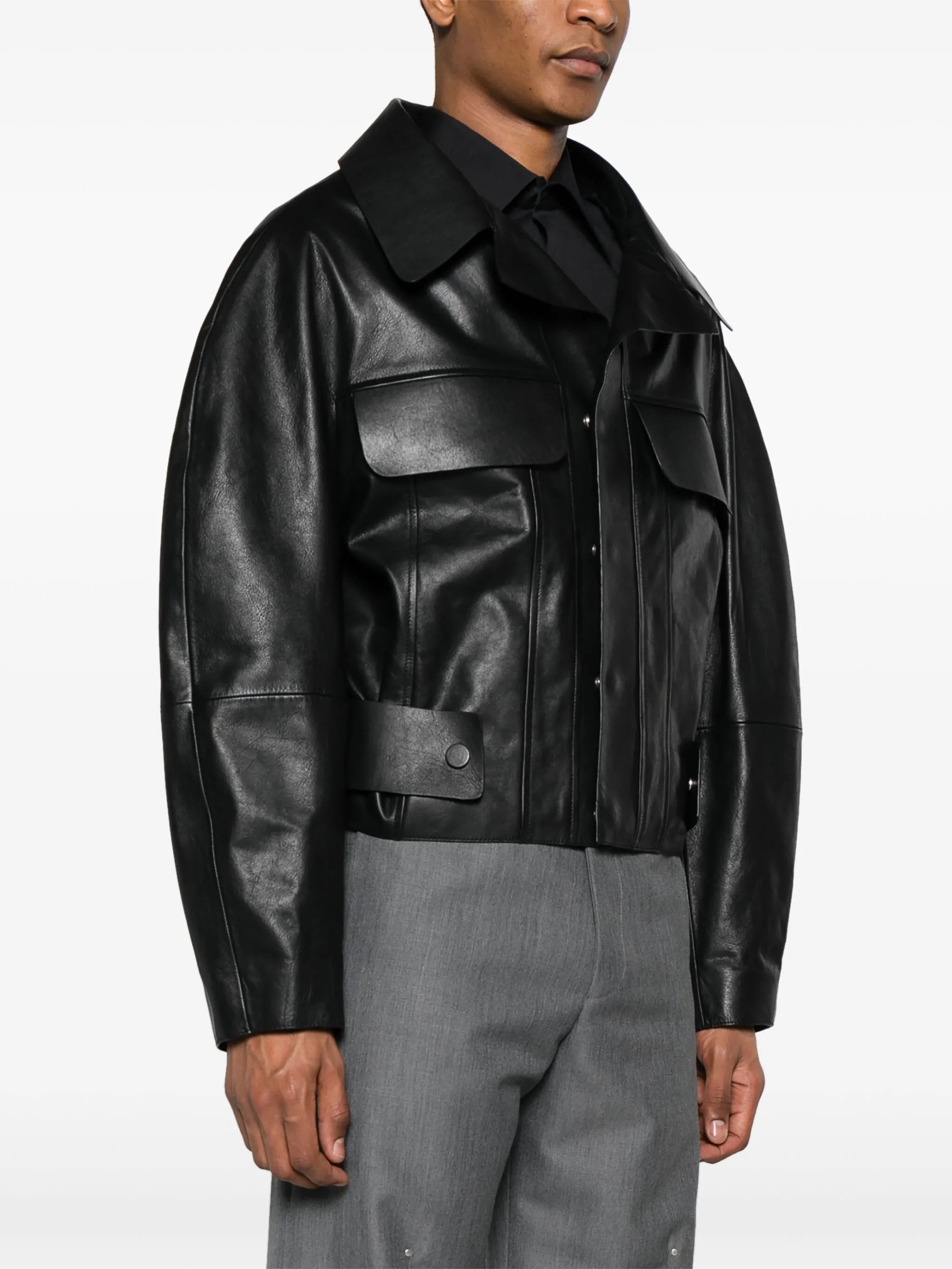 Le Blouson Pilota Cuir jacket
