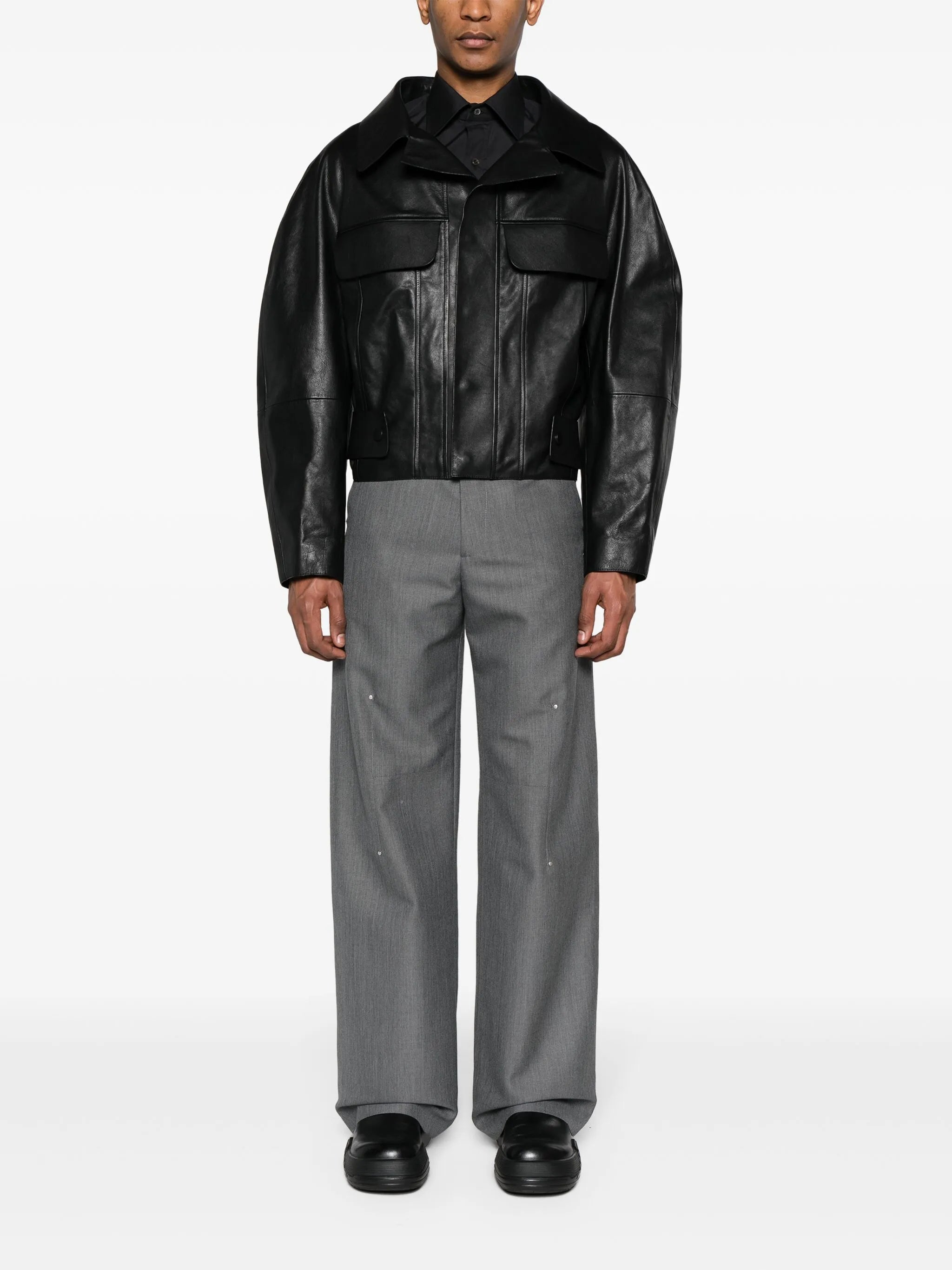 Le Blouson Pilota Cuir jacket