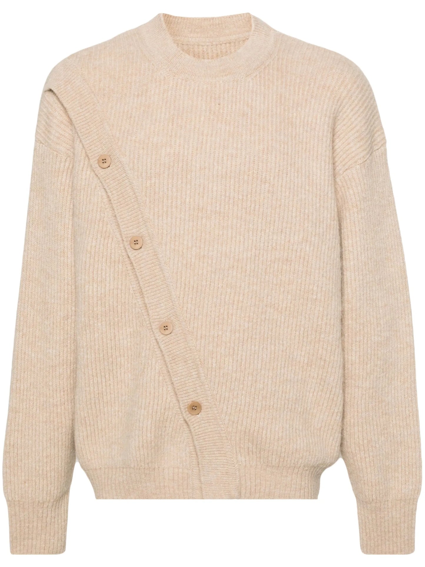 Le Cardigan Pau asymmetric jumper